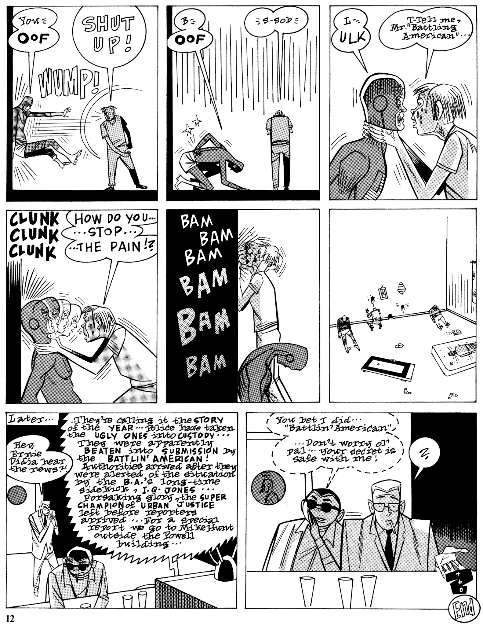 Read online Lloyd Llewellyn comic -  Issue #5 - 14