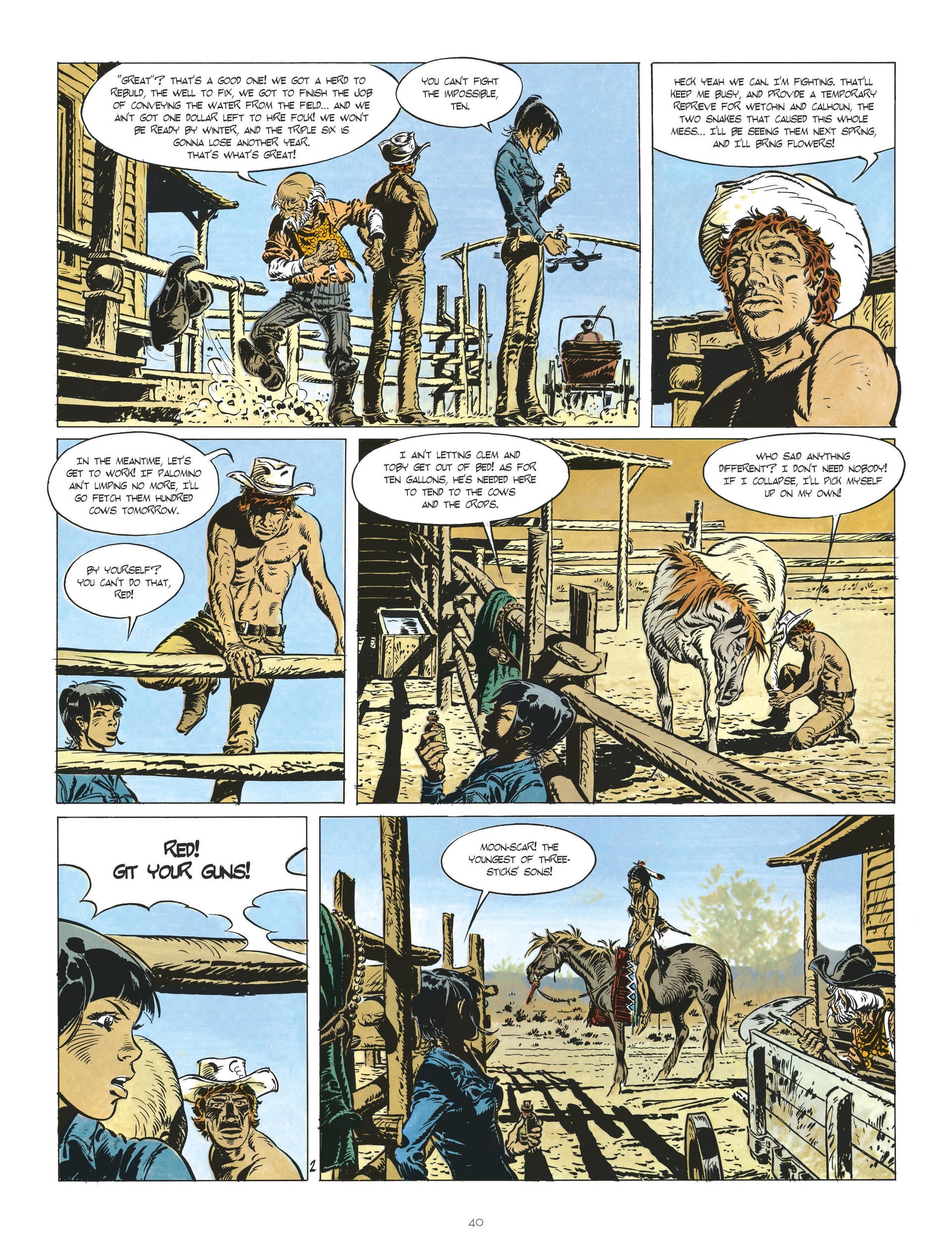 Read online Comanche comic -  Issue #2 - 40