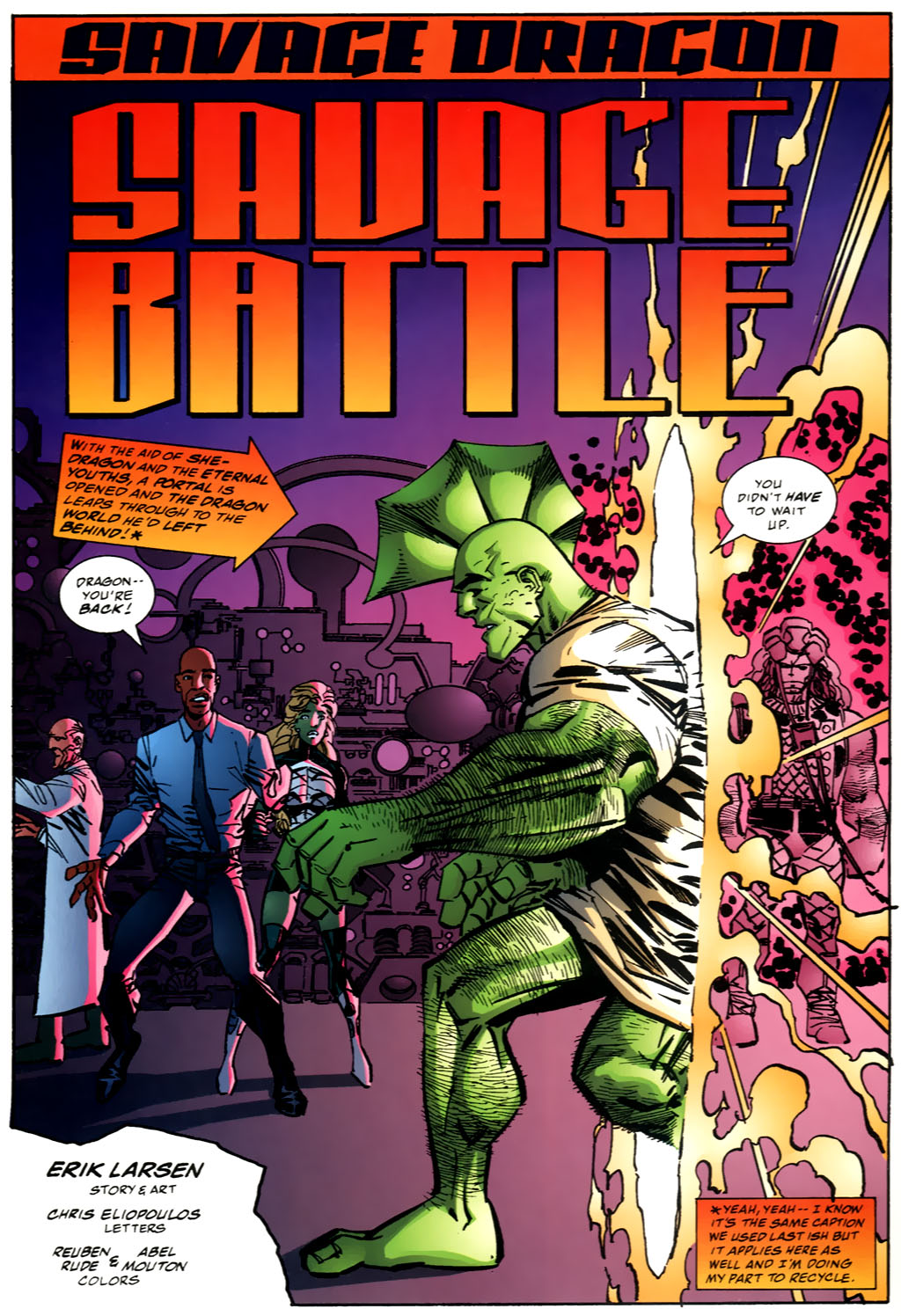 Read online The Savage Dragon (1993) comic Issue 99