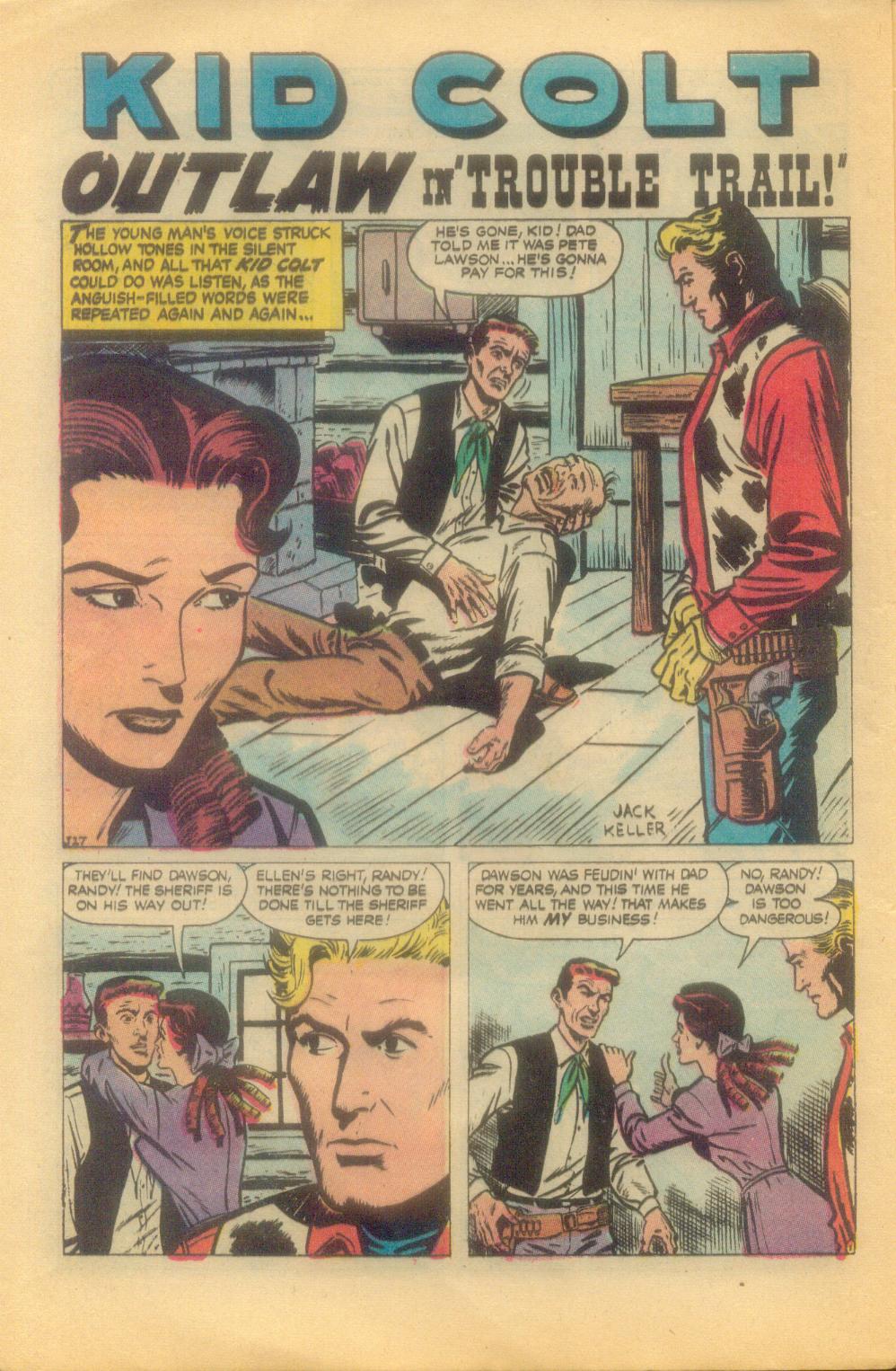 Read online Kid Colt Outlaw comic -  Issue #149 - 8