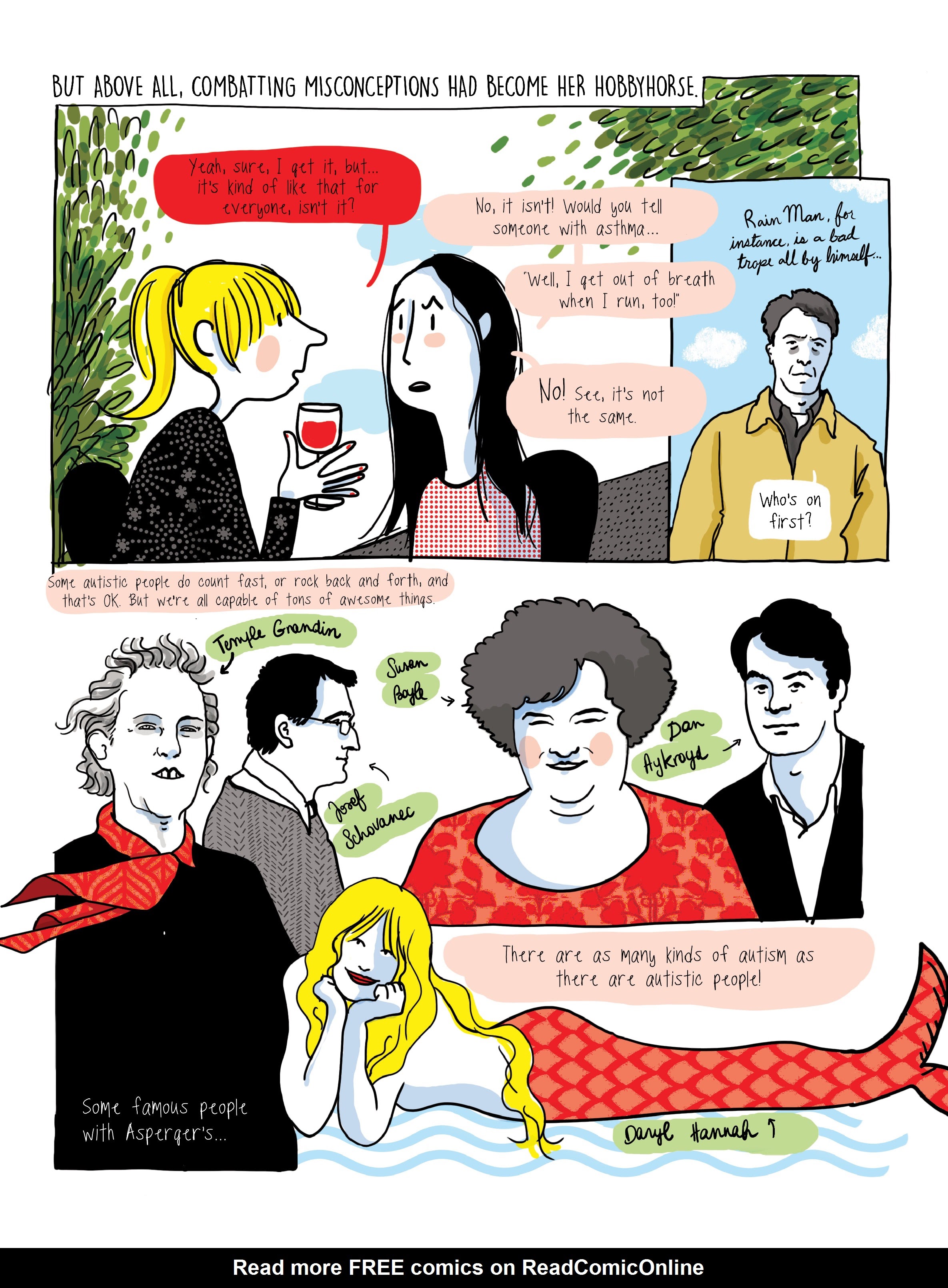 Read online Invisible Differences: A Story of Asperger's, Adulting, and Living A Life In Full Color comic -  Issue # TPB (Part 2) - 73