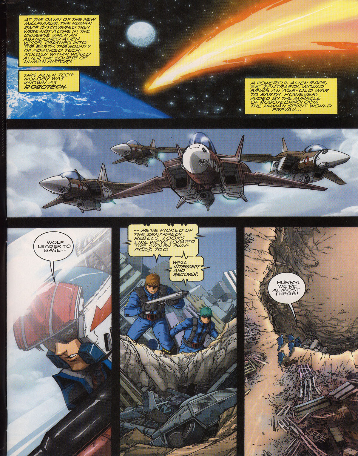 Read online Robotech (2003) comic -  Issue #0 - 3