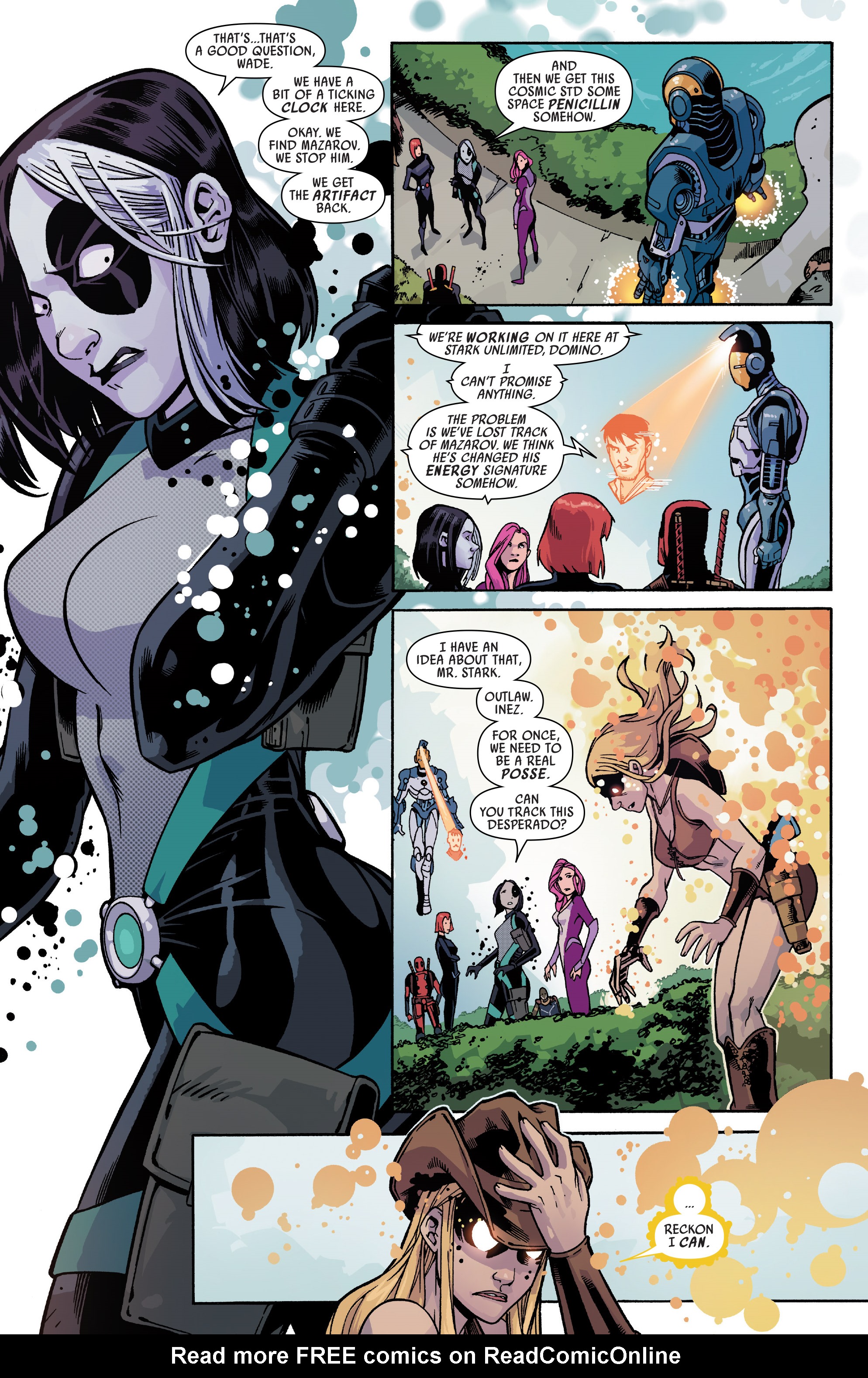 Read online Domino: Hotshots comic -  Issue #4 - 14