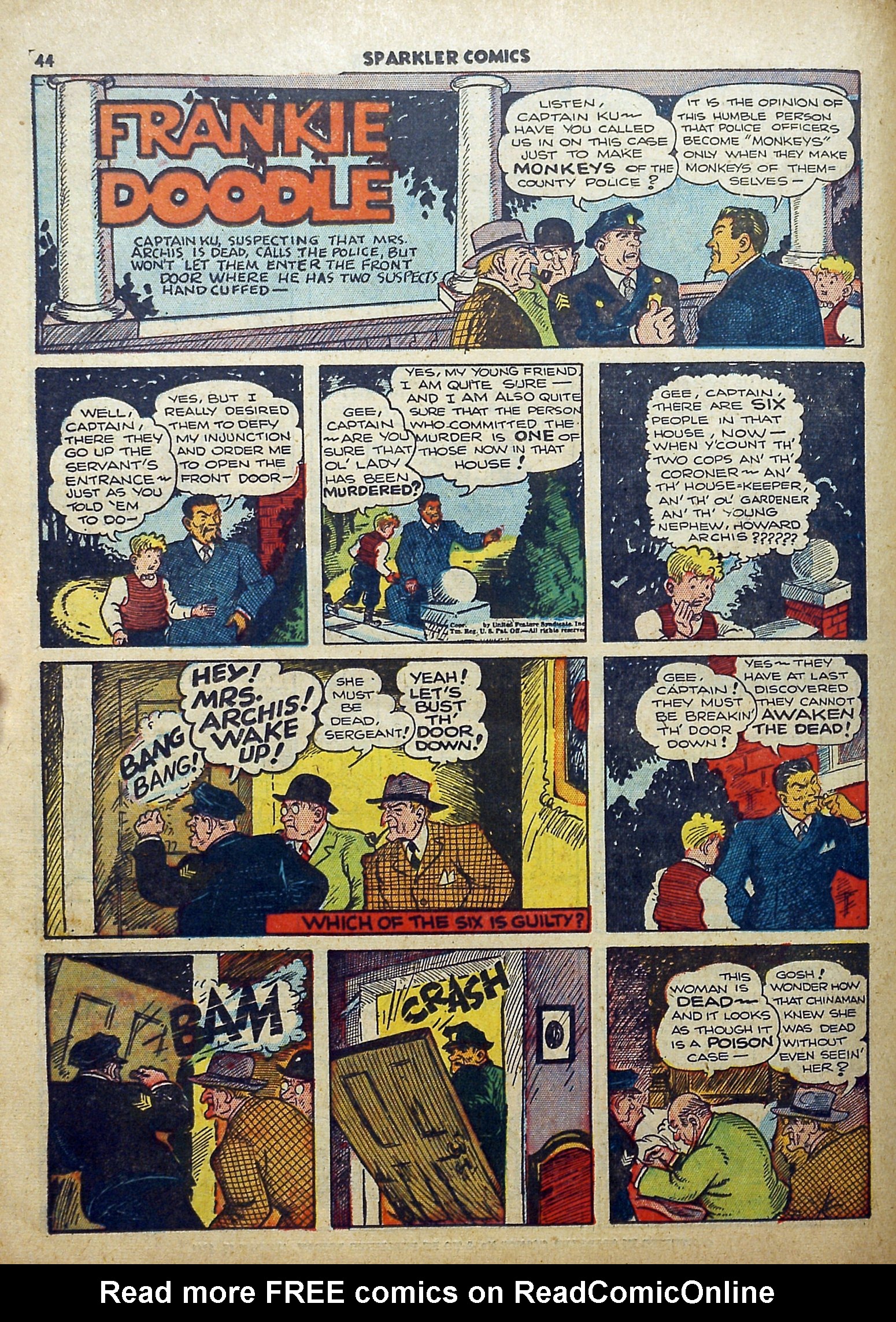 Read online Sparkler Comics comic -  Issue #2 - 40