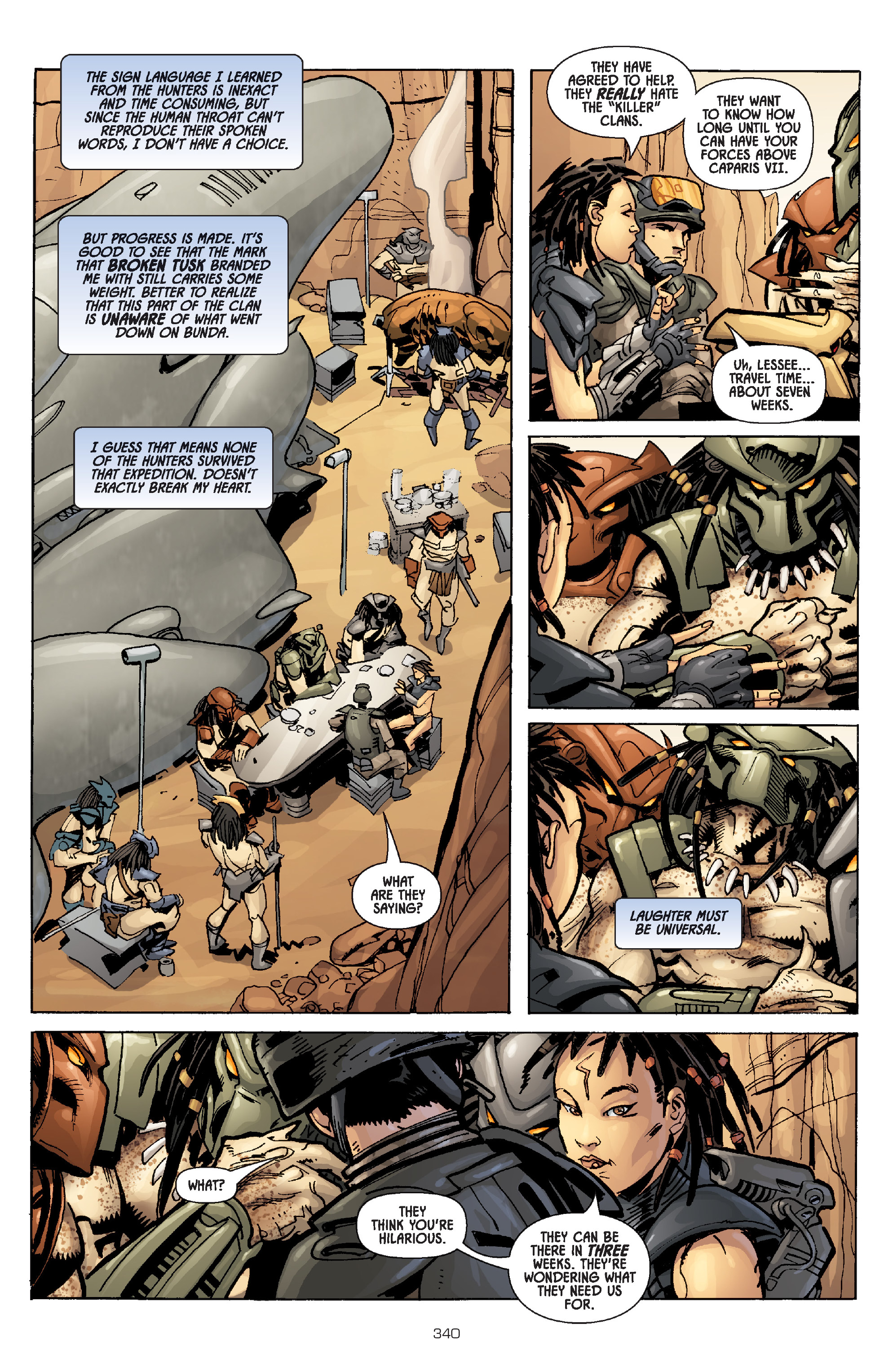 Read online Aliens vs. Predator: The Essential Comics comic -  Issue # TPB 1 (Part 4) - 38