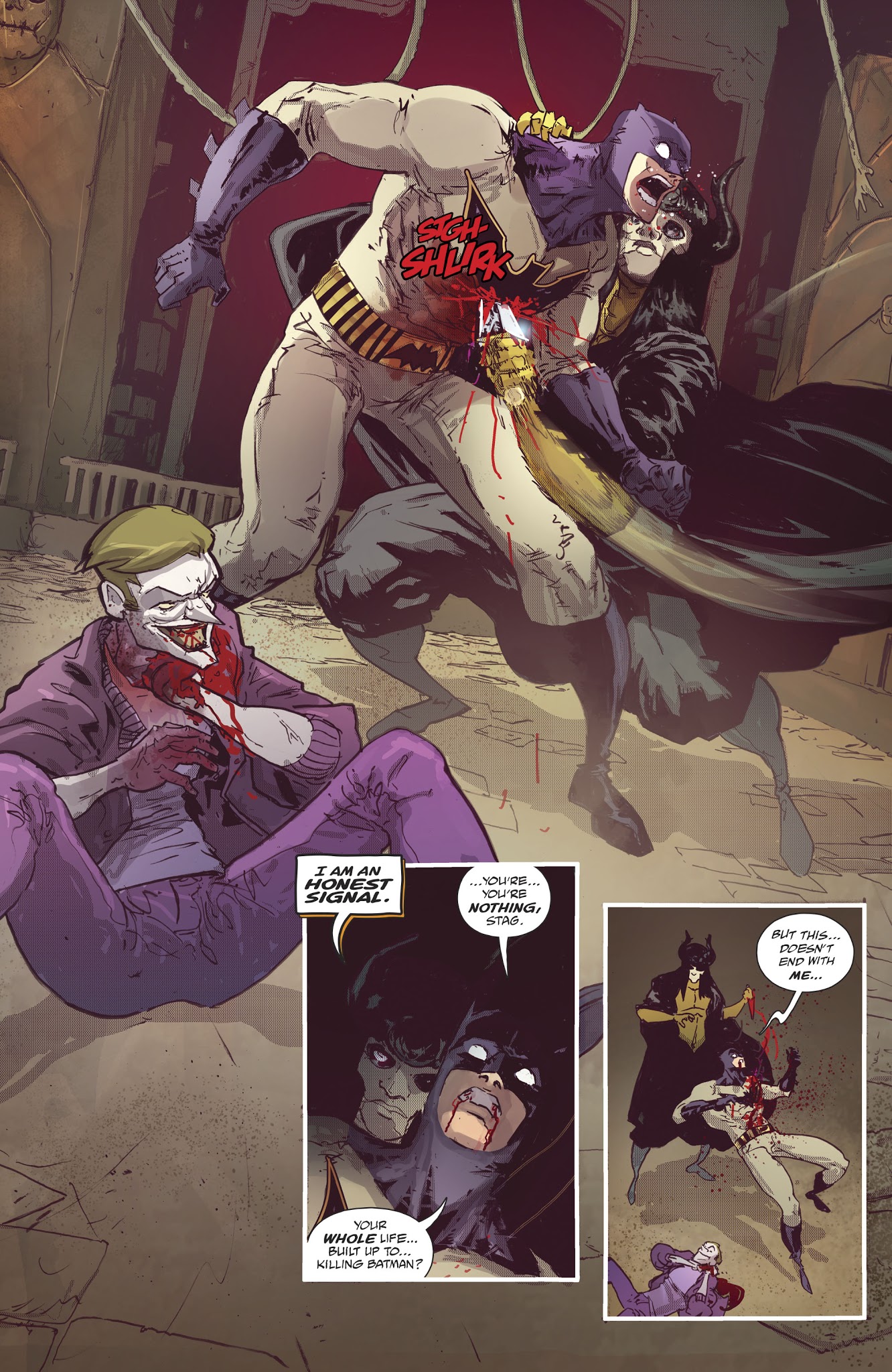 Read online Batman/Shadow comic -  Issue #4 - 17