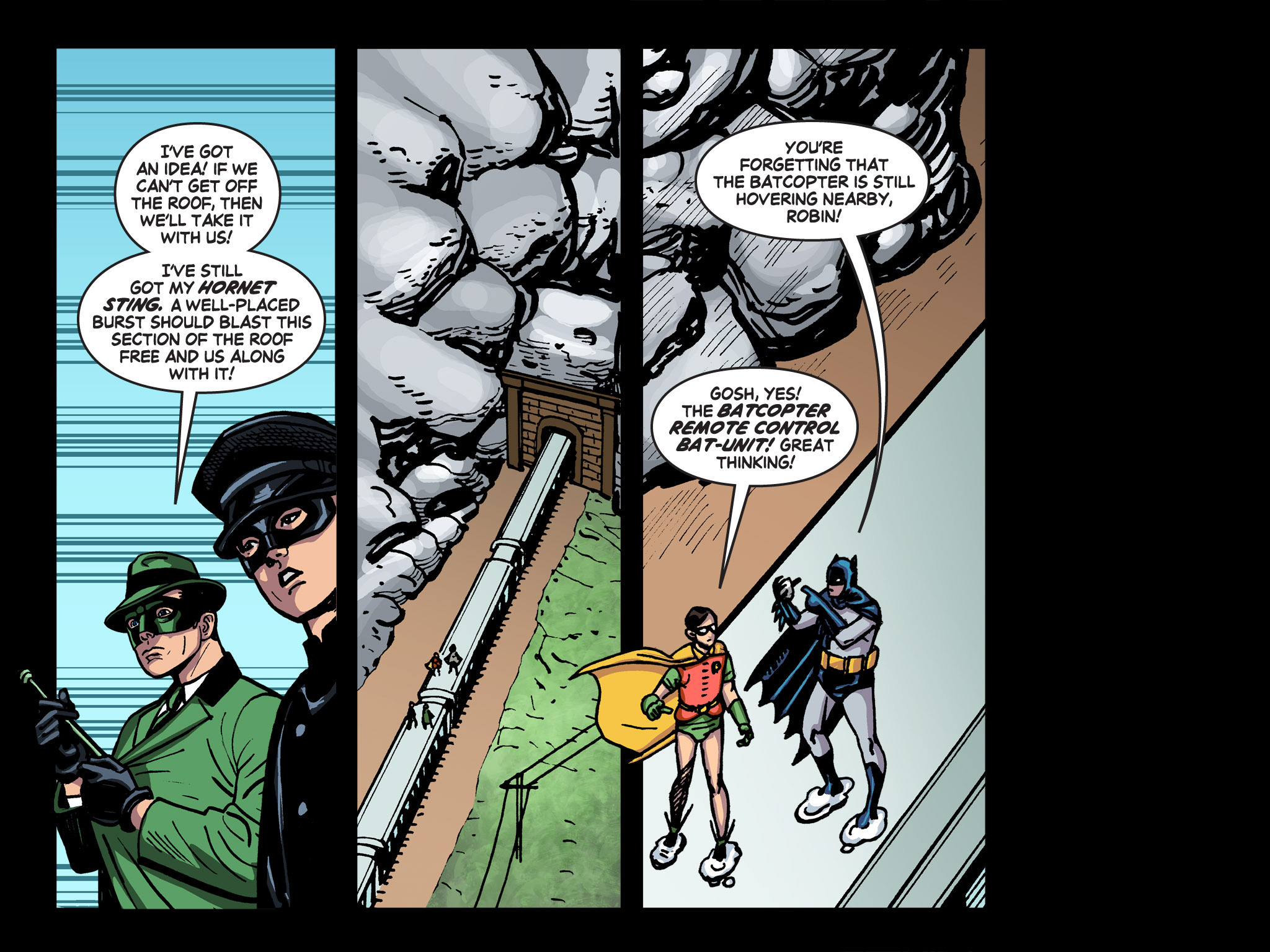 Read online Batman '66 Meets the Green Hornet [II] comic -  Issue #3 - 12