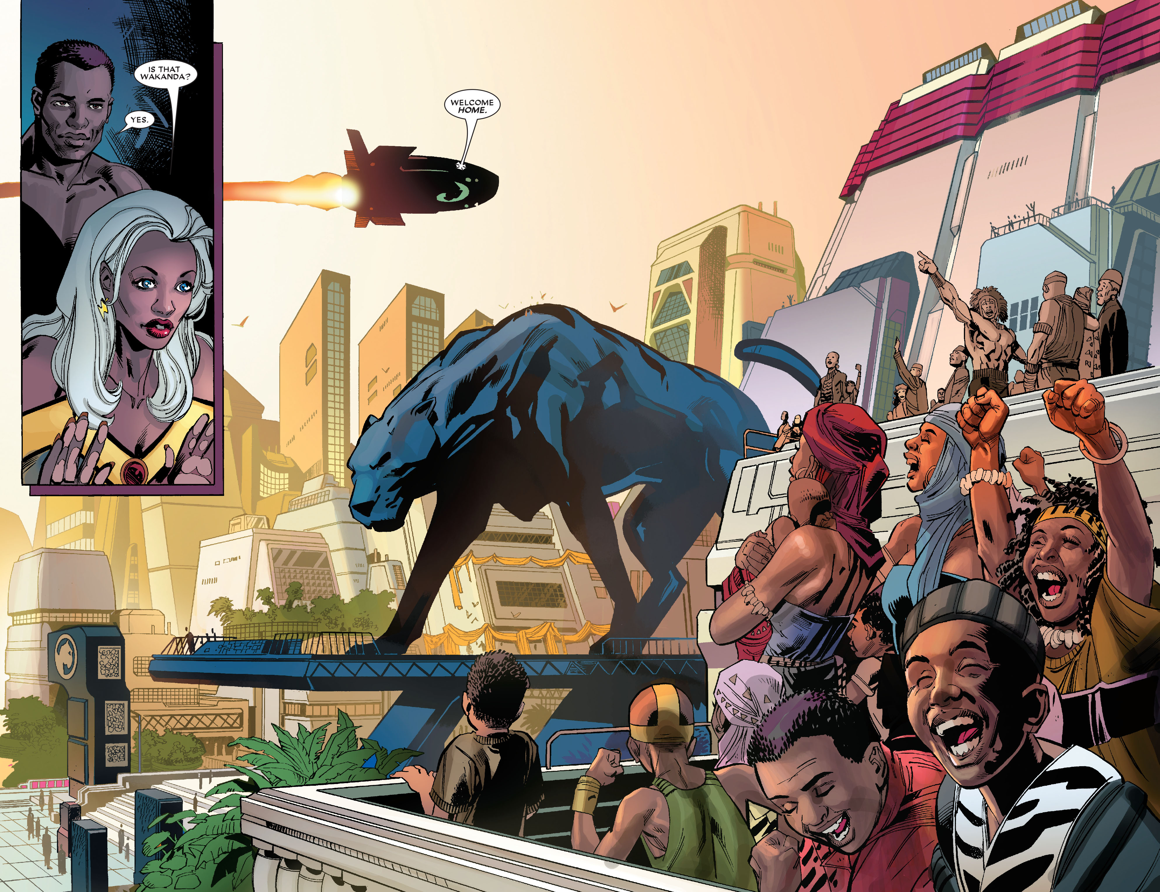 Read online Black Panther: The Bride comic -  Issue # TPB - 42