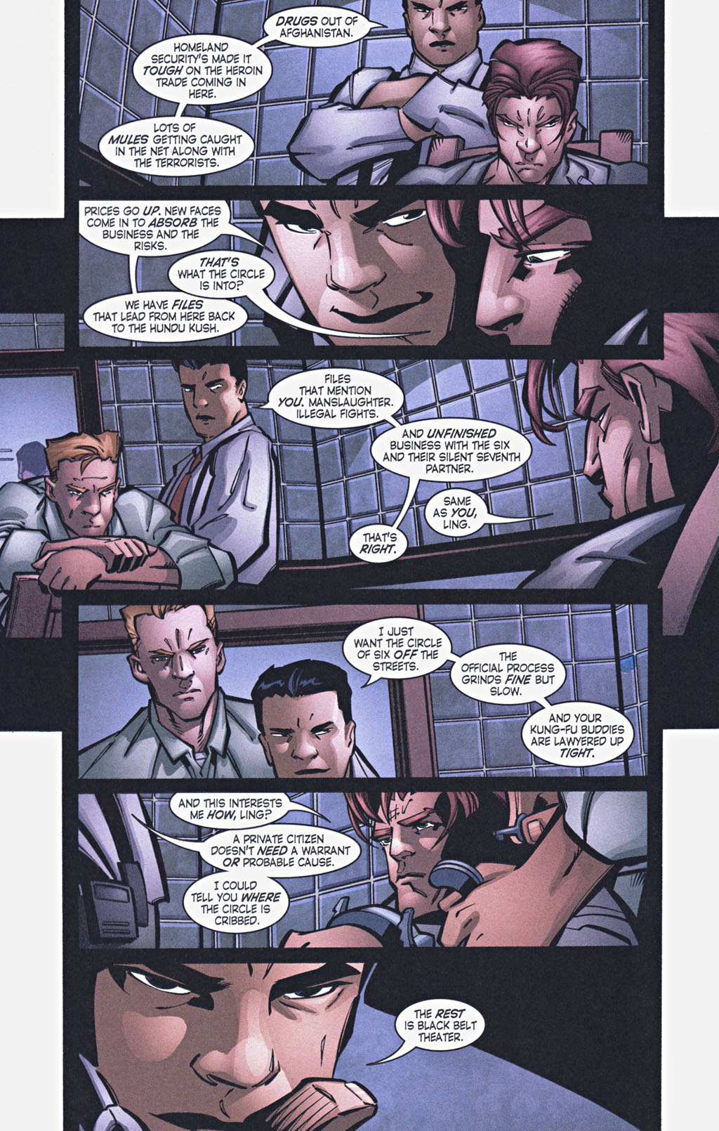 Read online Richard Dragon comic -  Issue #5 - 8