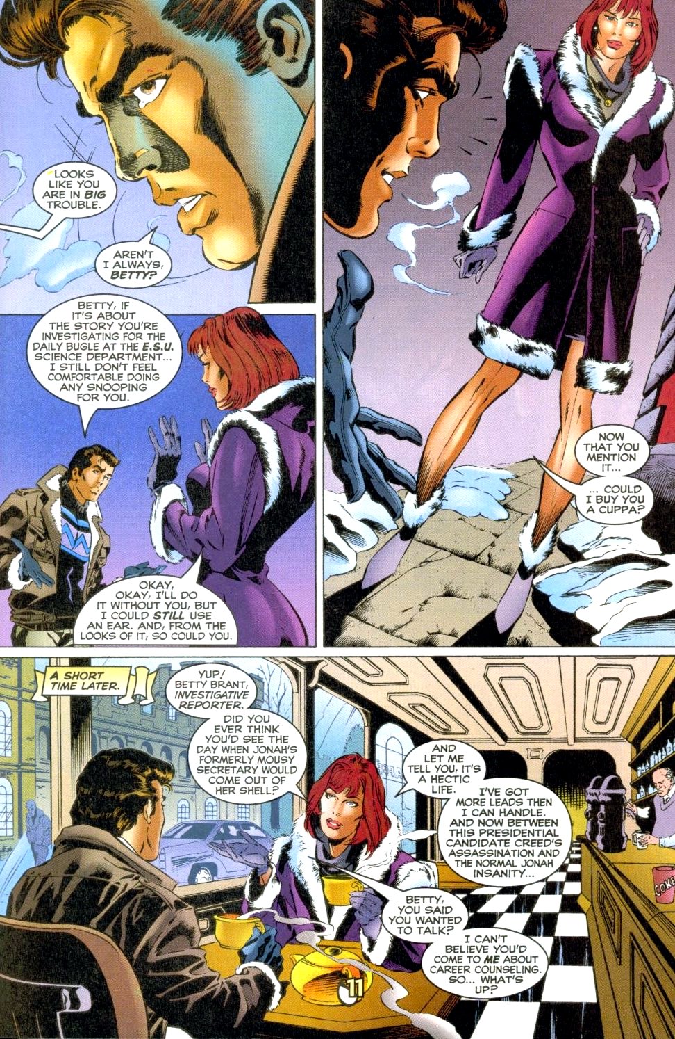 Read online Spider-Man (1990) comic -  Issue #77 - The Vampire's Kiss - 12