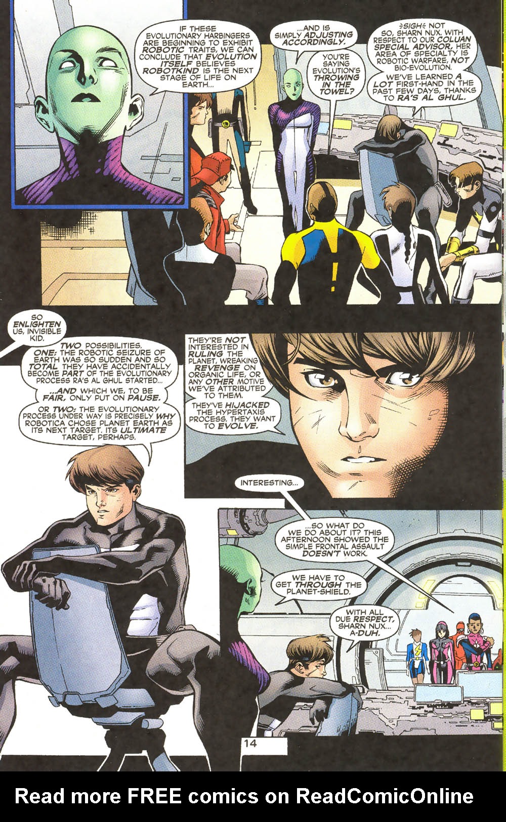 Read online The Legion comic -  Issue #11 - 14