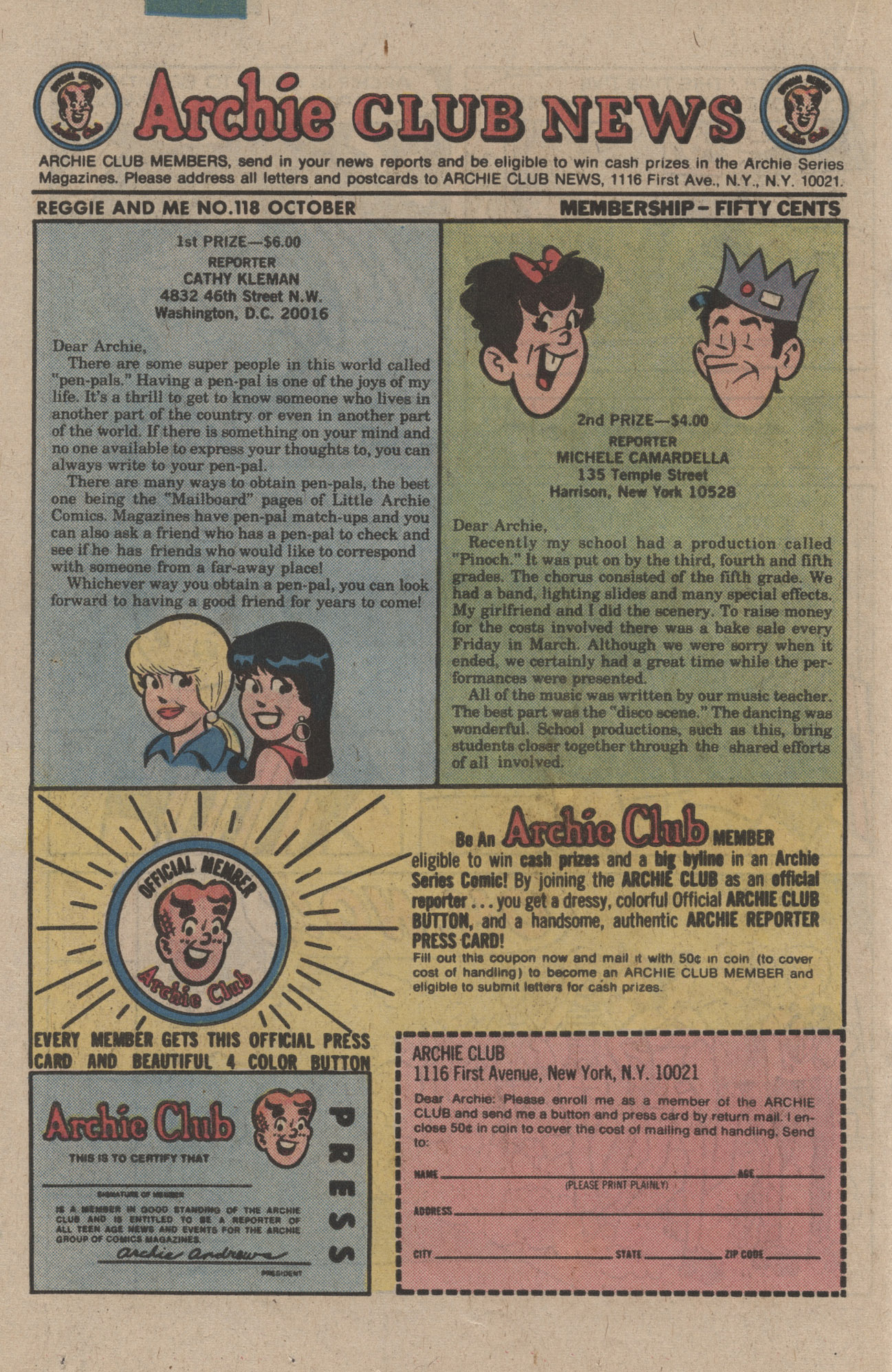 Read online Reggie and Me (1966) comic -  Issue #118 - 18