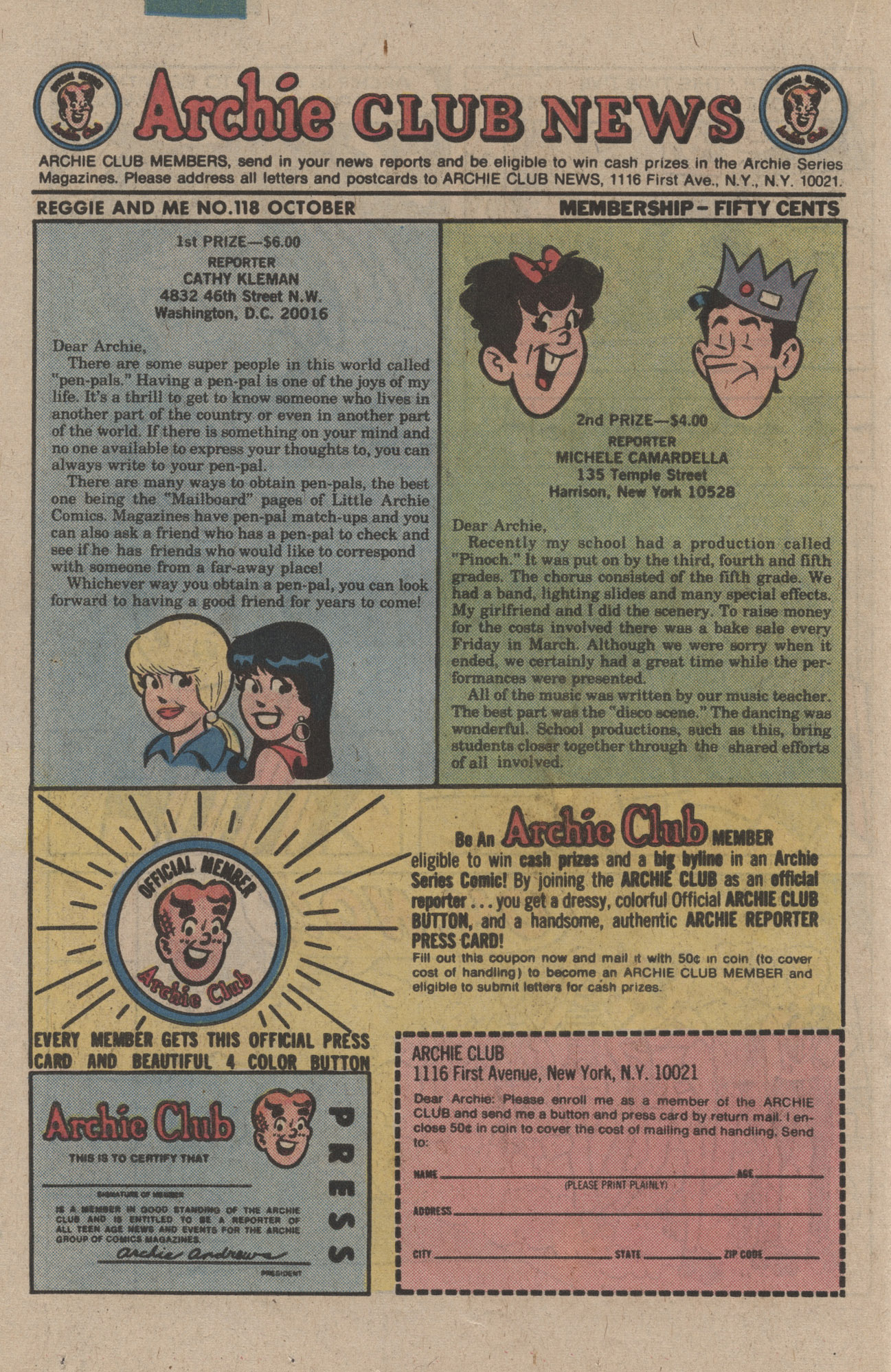 Read online Reggie and Me (1966) comic -  Issue #118 - 18