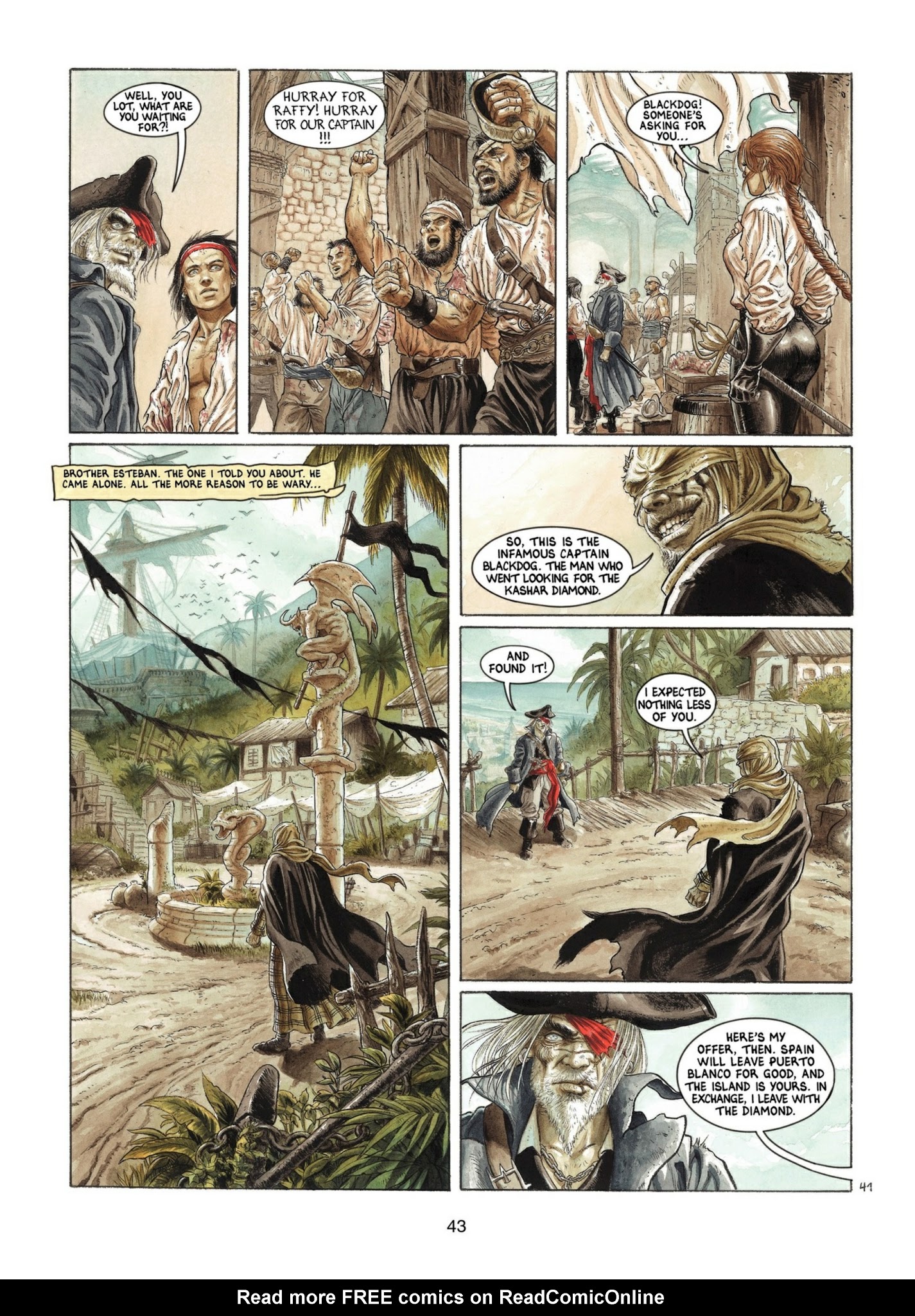 Read online Barracuda comic -  Issue #6 - 45