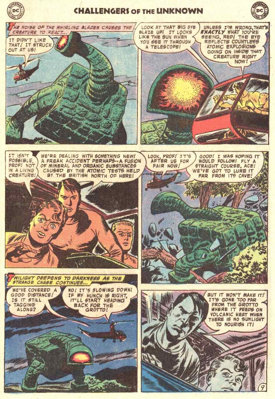 Read online Challengers of the Unknown (1958) comic -  Issue #76 - 10
