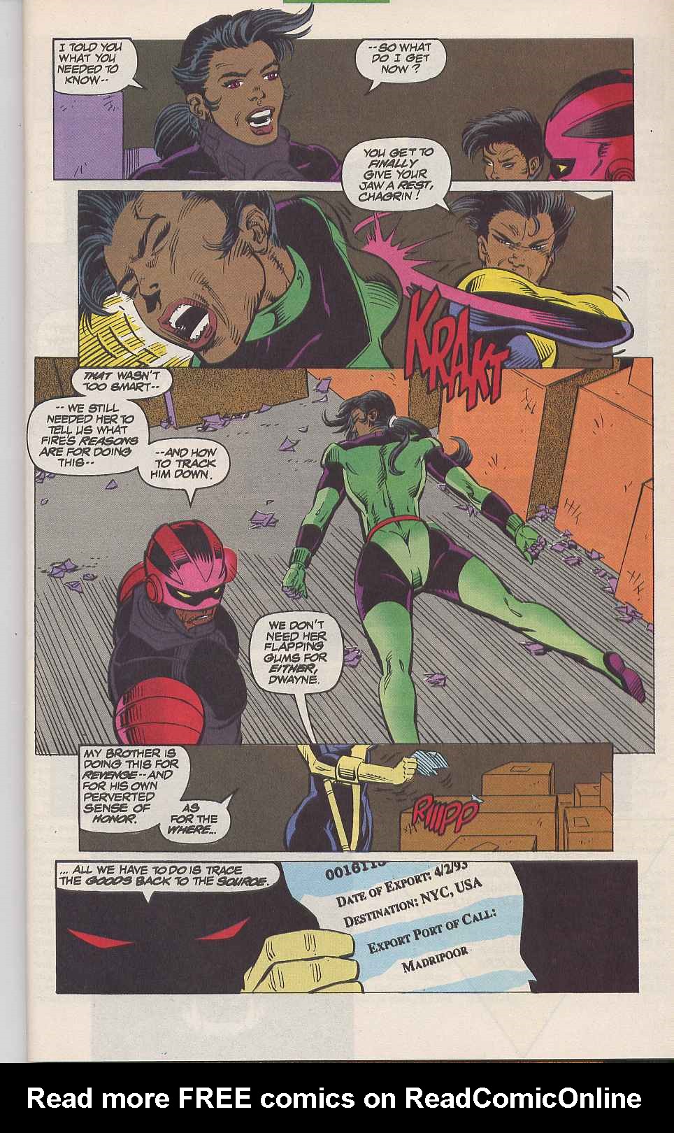 Read online Night Thrasher comic -  Issue #2 - 22
