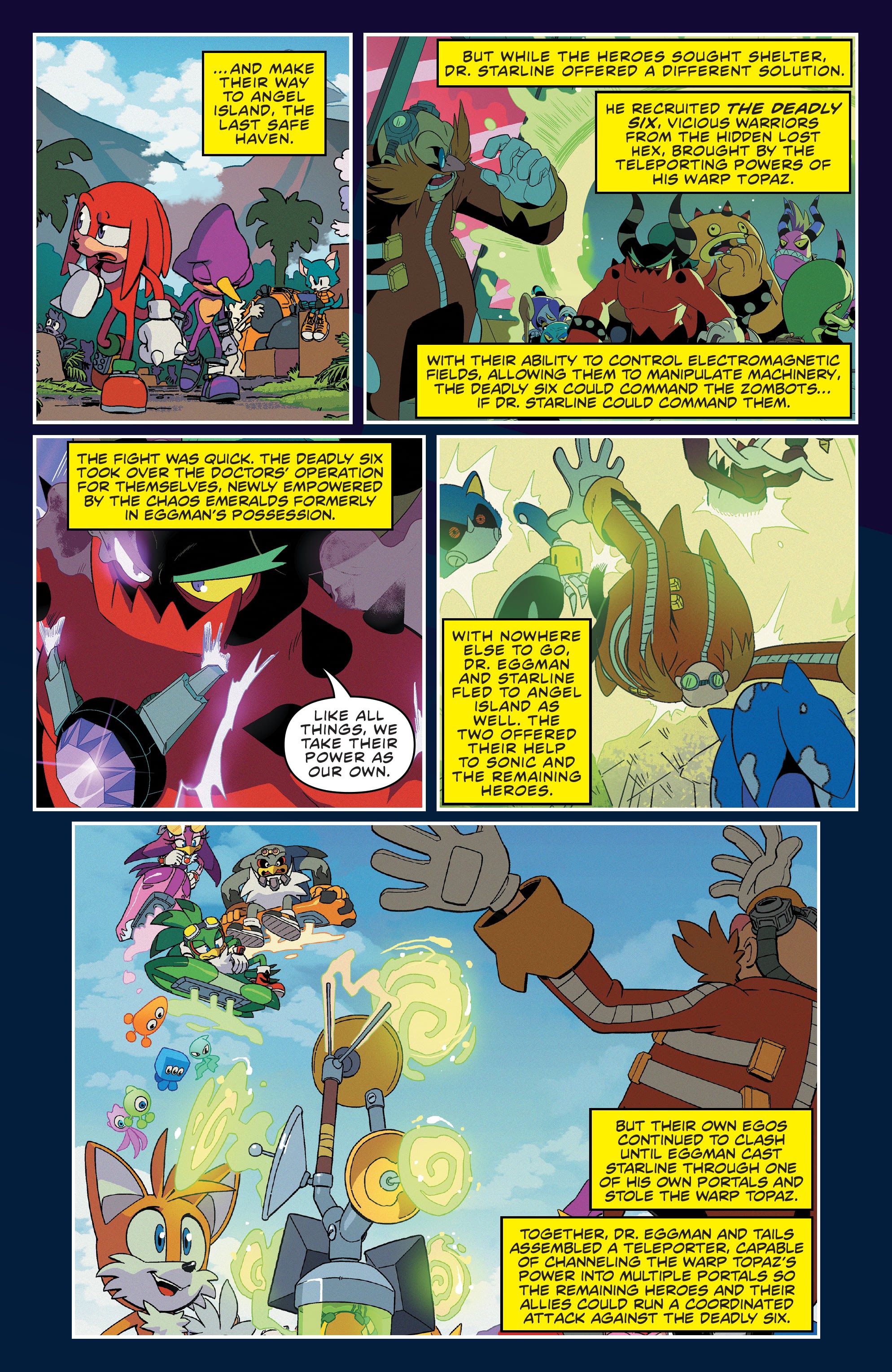 Read online Free Comic Book Day 2021 comic -  Issue # Sonic the Hedgehog 30th Anniversary Special - 20