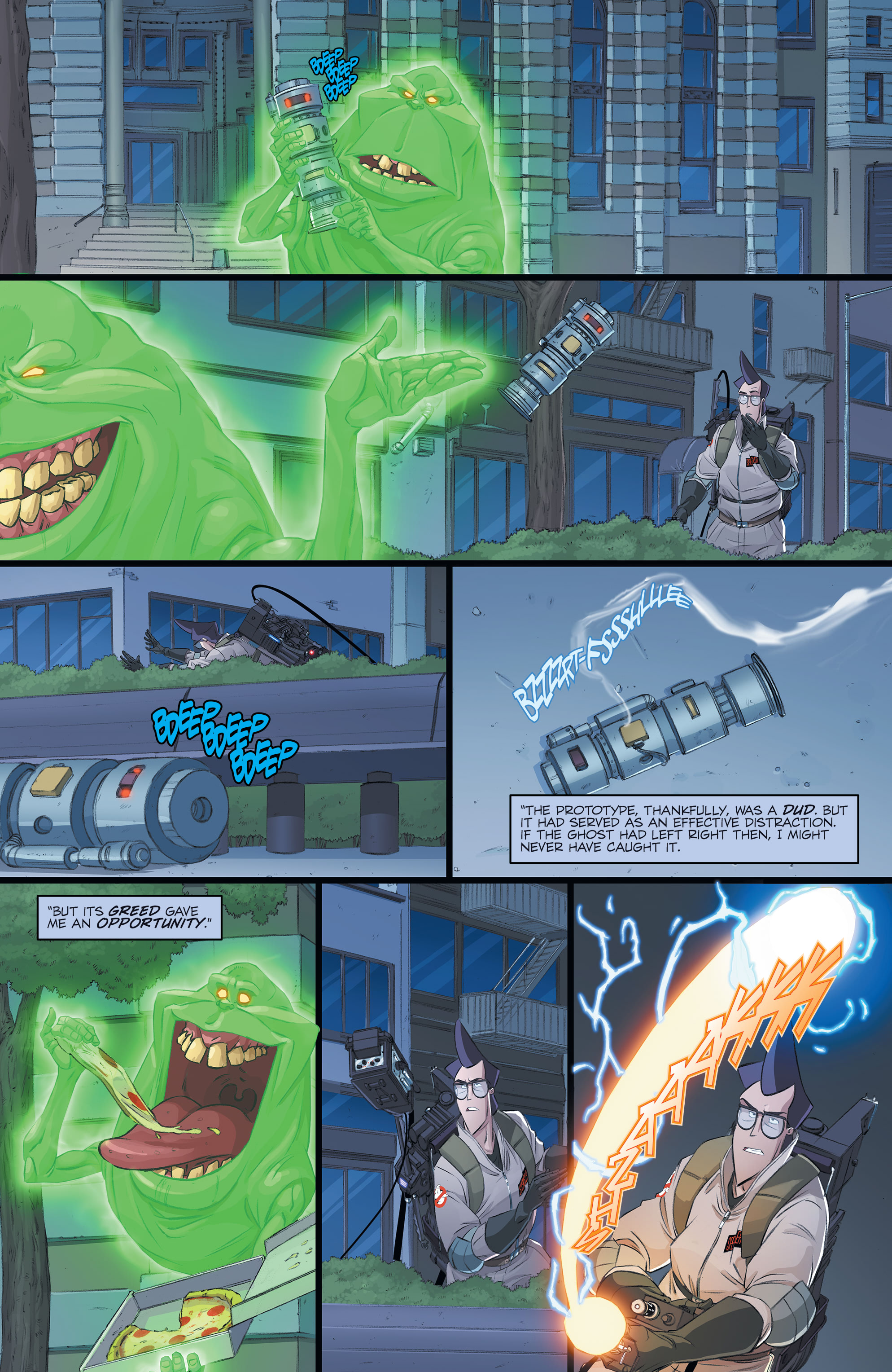 Read online Ghostbusters: Year One comic -  Issue #4 - 18