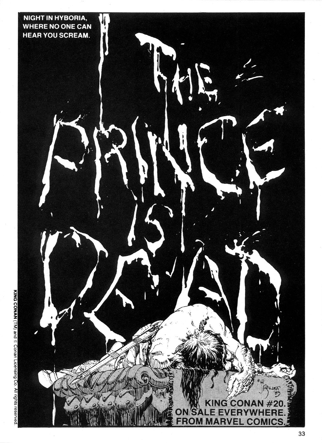 Read online The Savage Sword Of Conan comic -  Issue #94 - 32