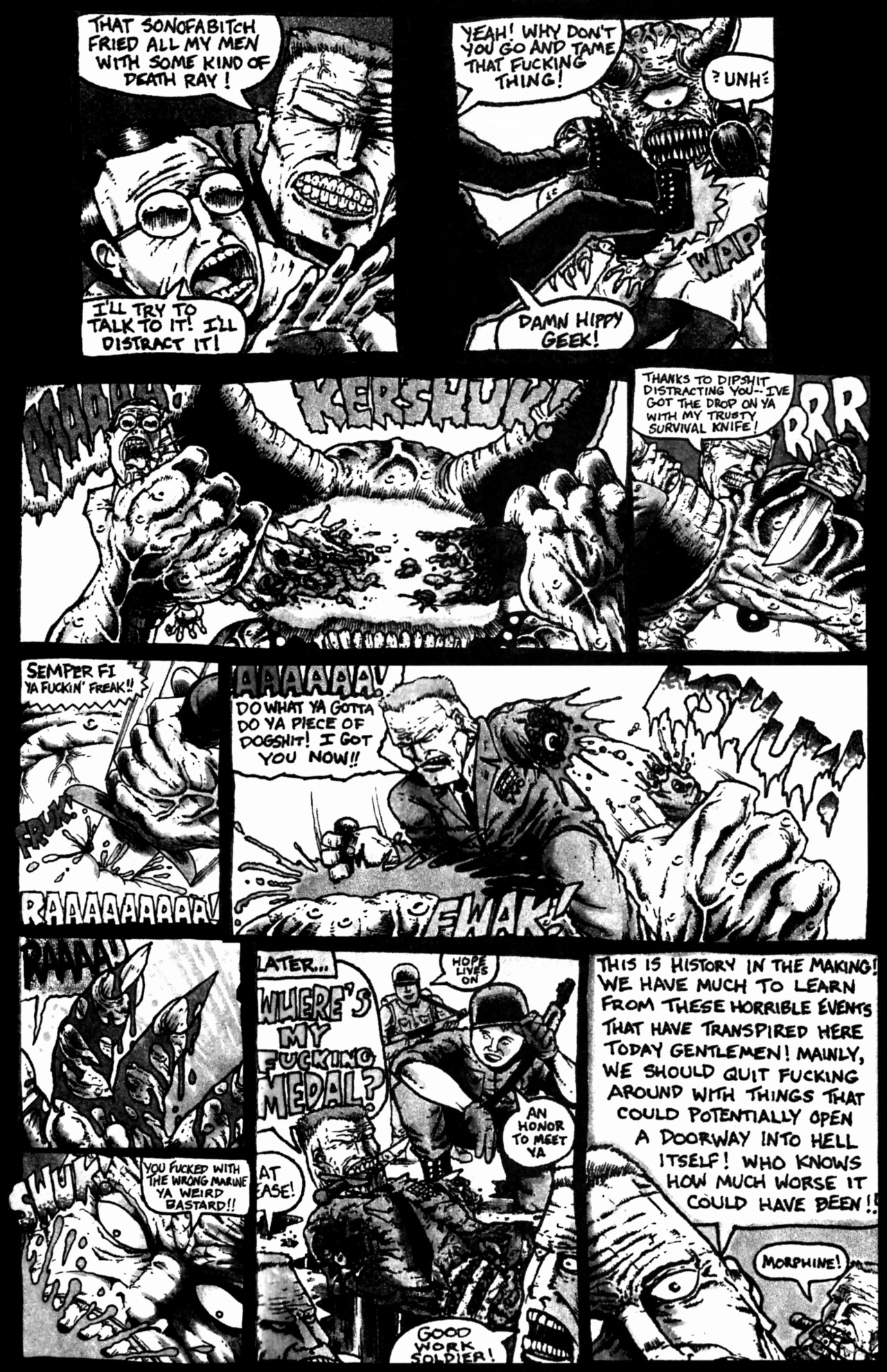 Read online Zombie Commandos from Hell comic -  Issue #3 - 32