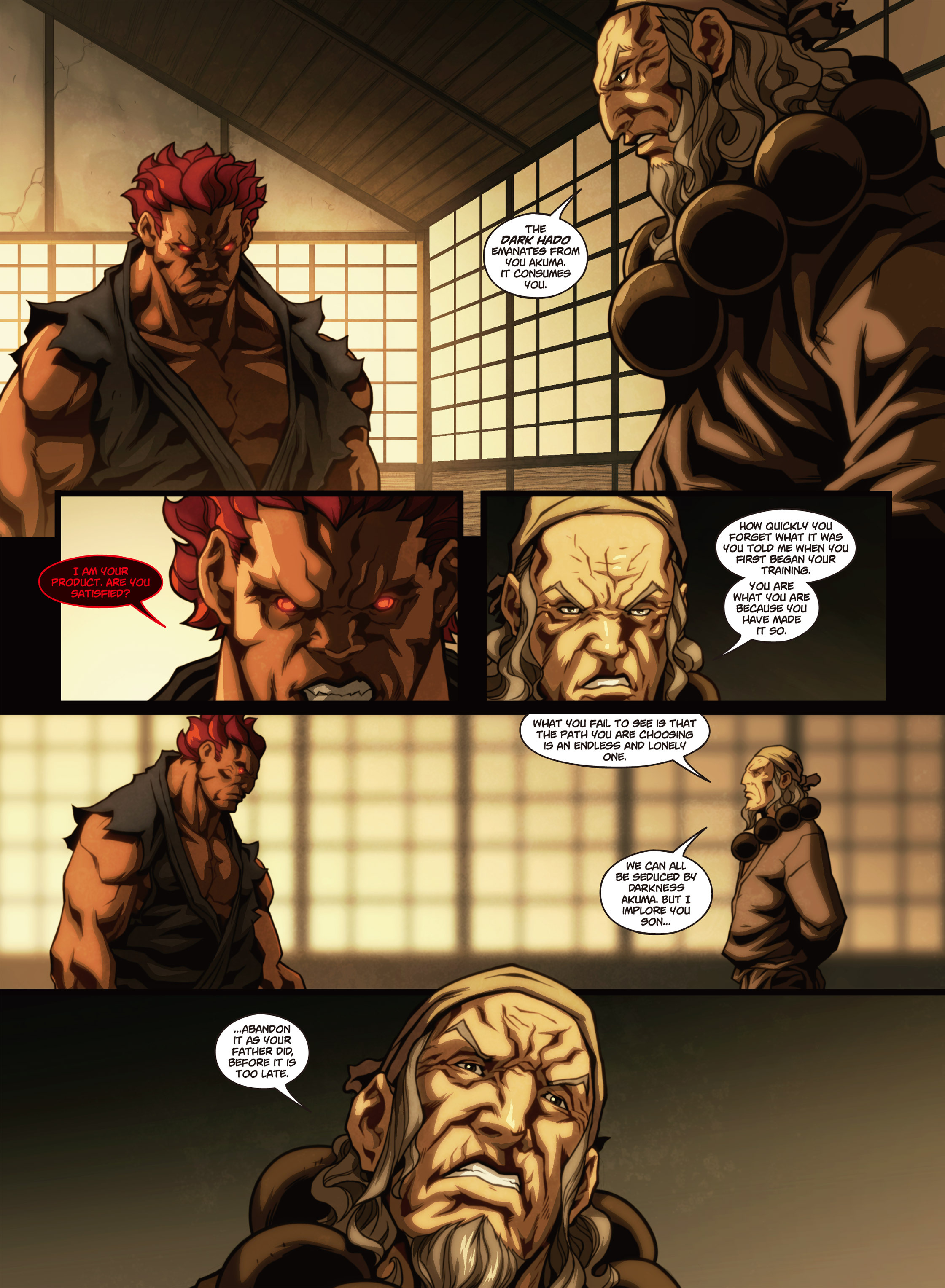 Read online Street Fighter Origins: Akuma comic -  Issue # Full - 70