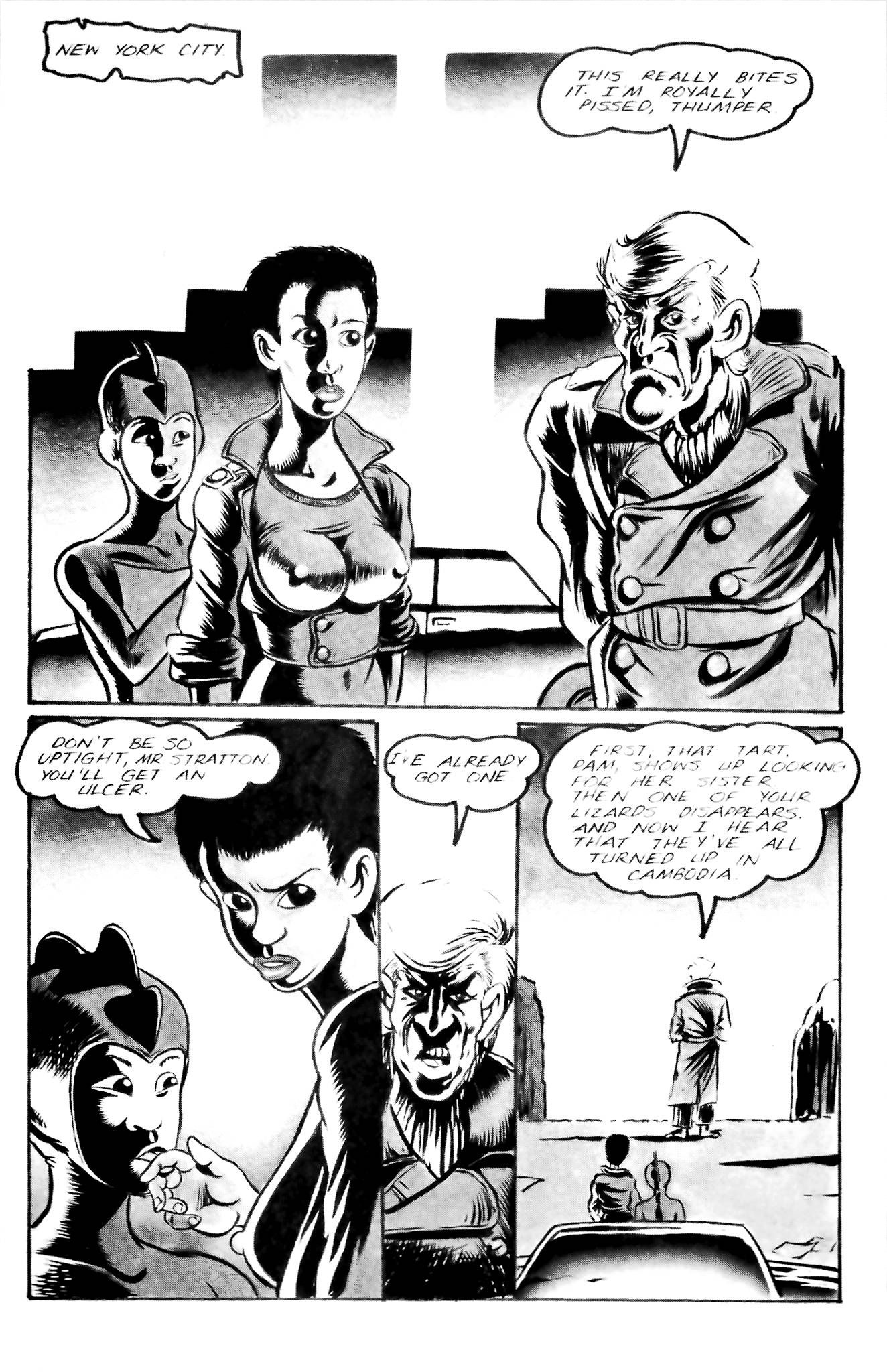 Read online Leather & Lace (1989) comic -  Issue #5 - 10