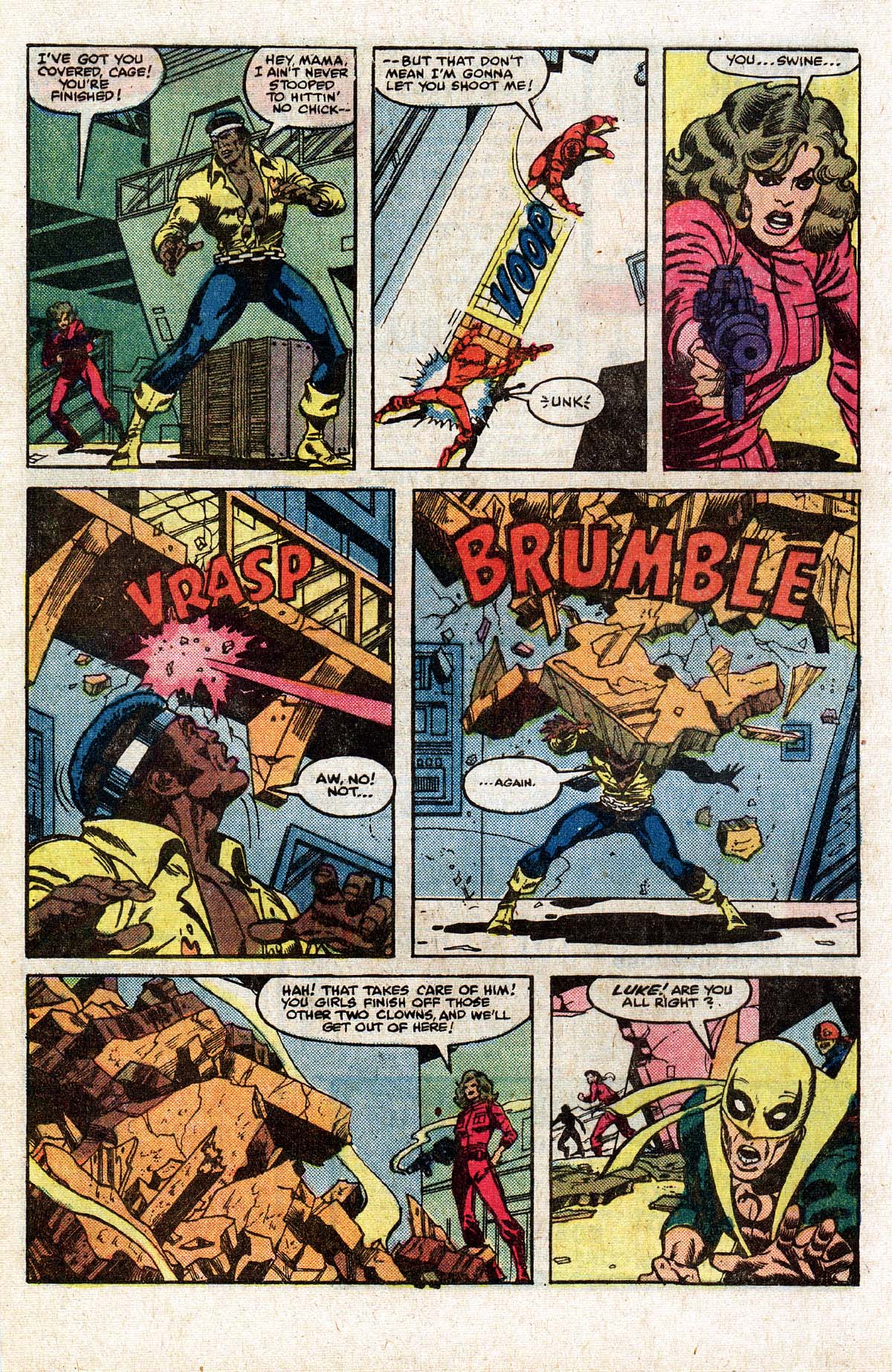 Read online Power Man and Iron Fist (1978) comic -  Issue #65 - 21