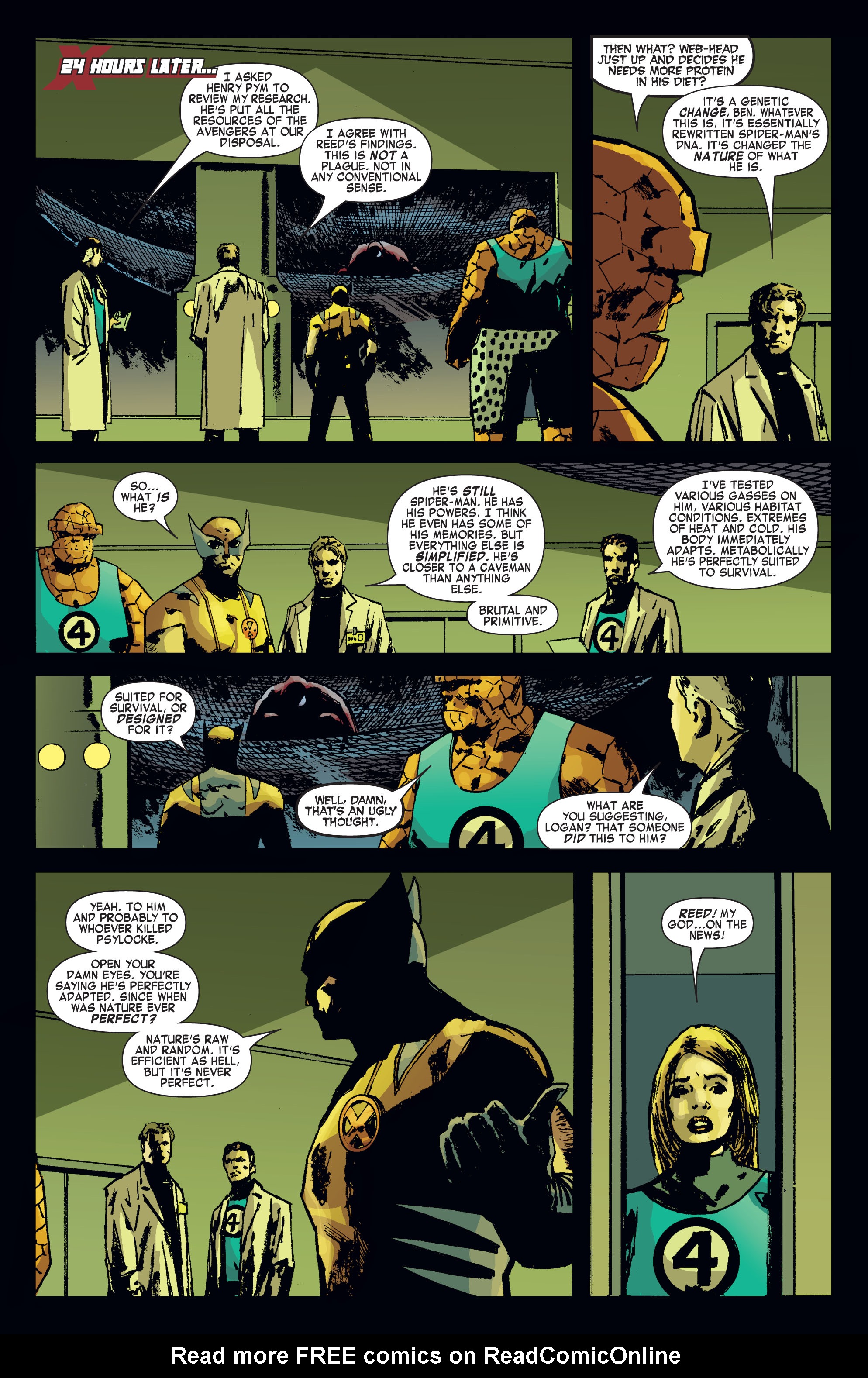Read online Marvel Universe vs. Wolverine comic -  Issue #1 - 11