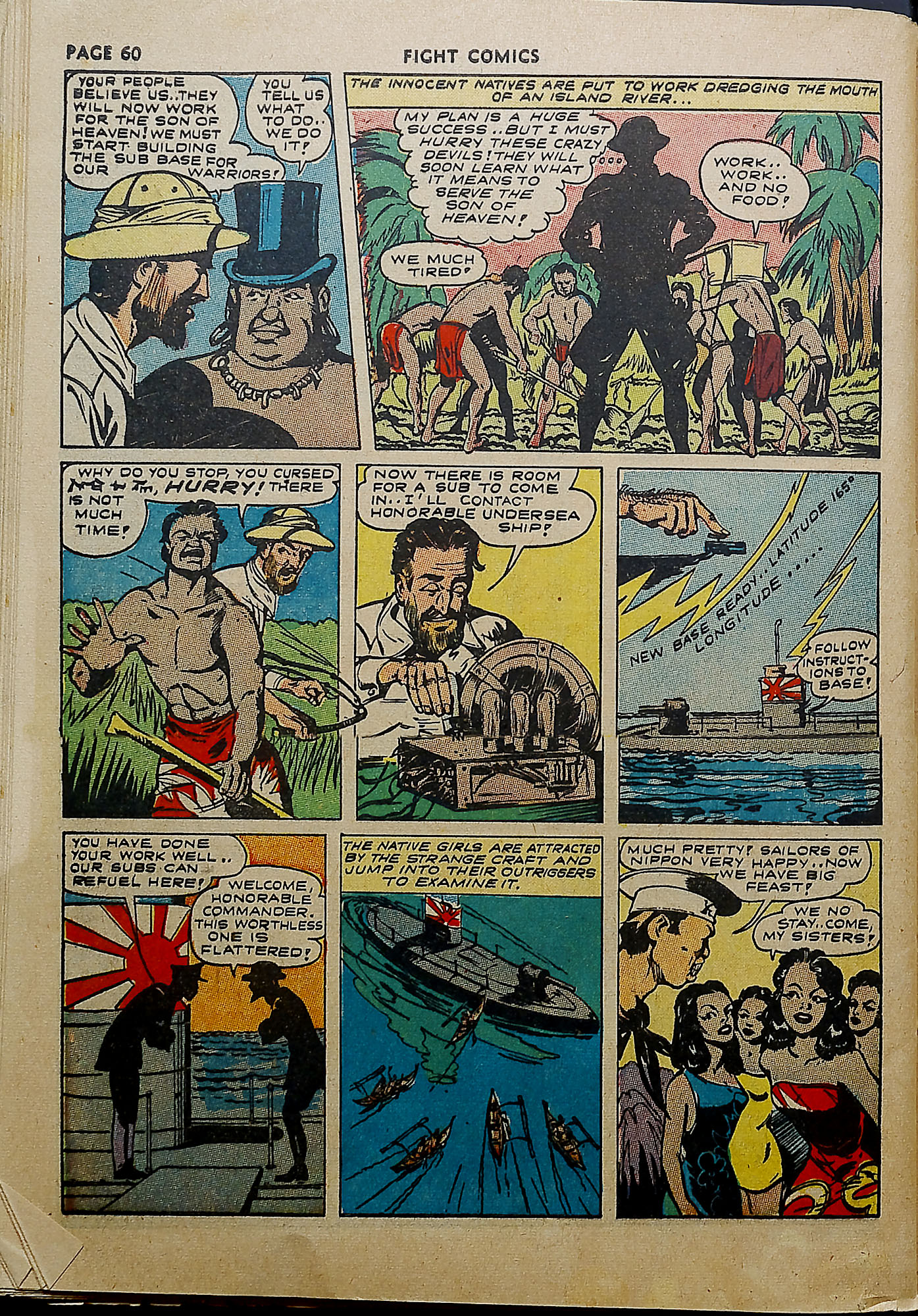 Read online Fight Comics comic -  Issue #25 - 62