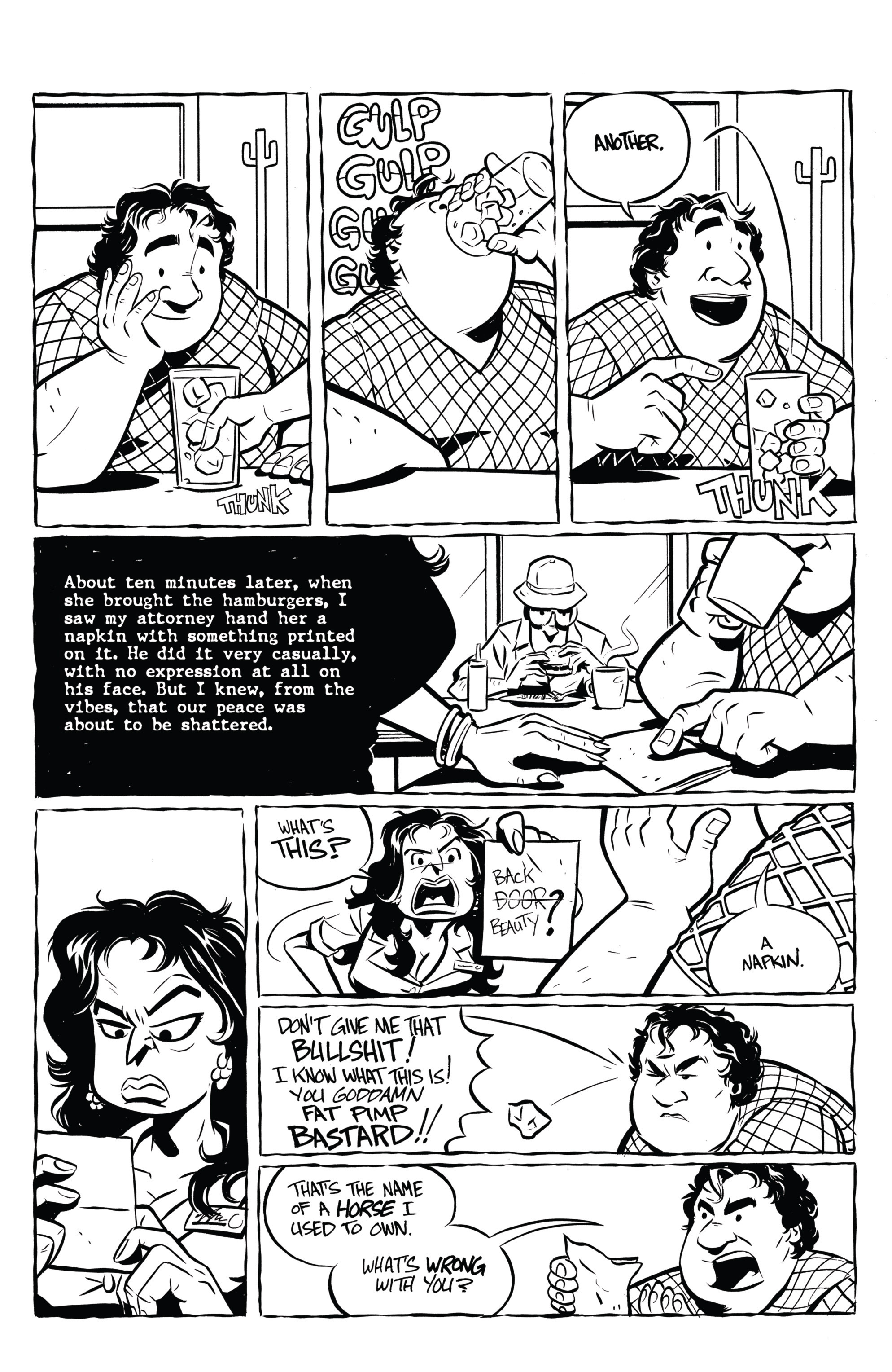 Read online Hunter S. Thompson's Fear and Loathing in Las Vegas comic -  Issue #4 - 16