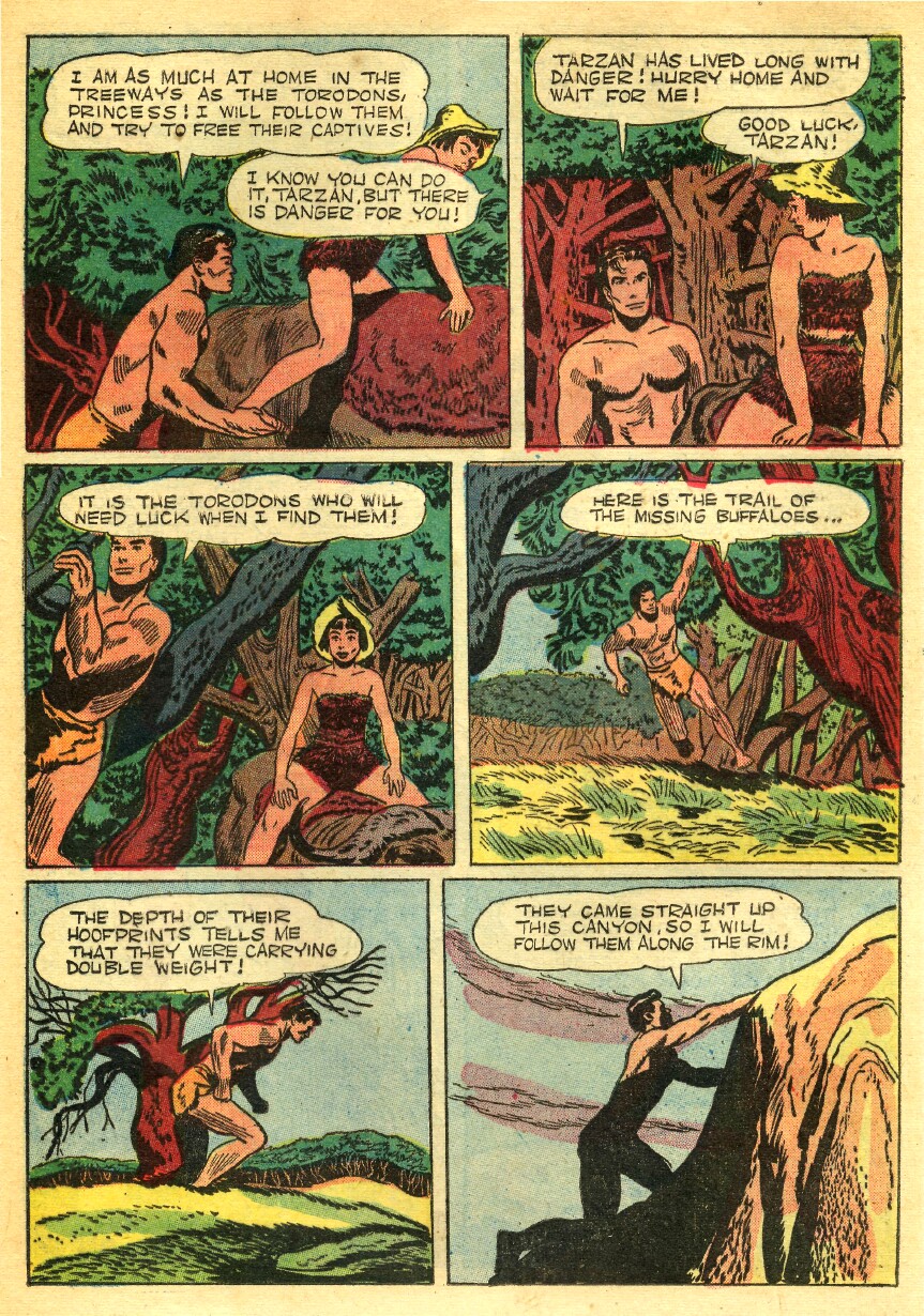 Read online Tarzan (1948) comic -  Issue #56 - 33