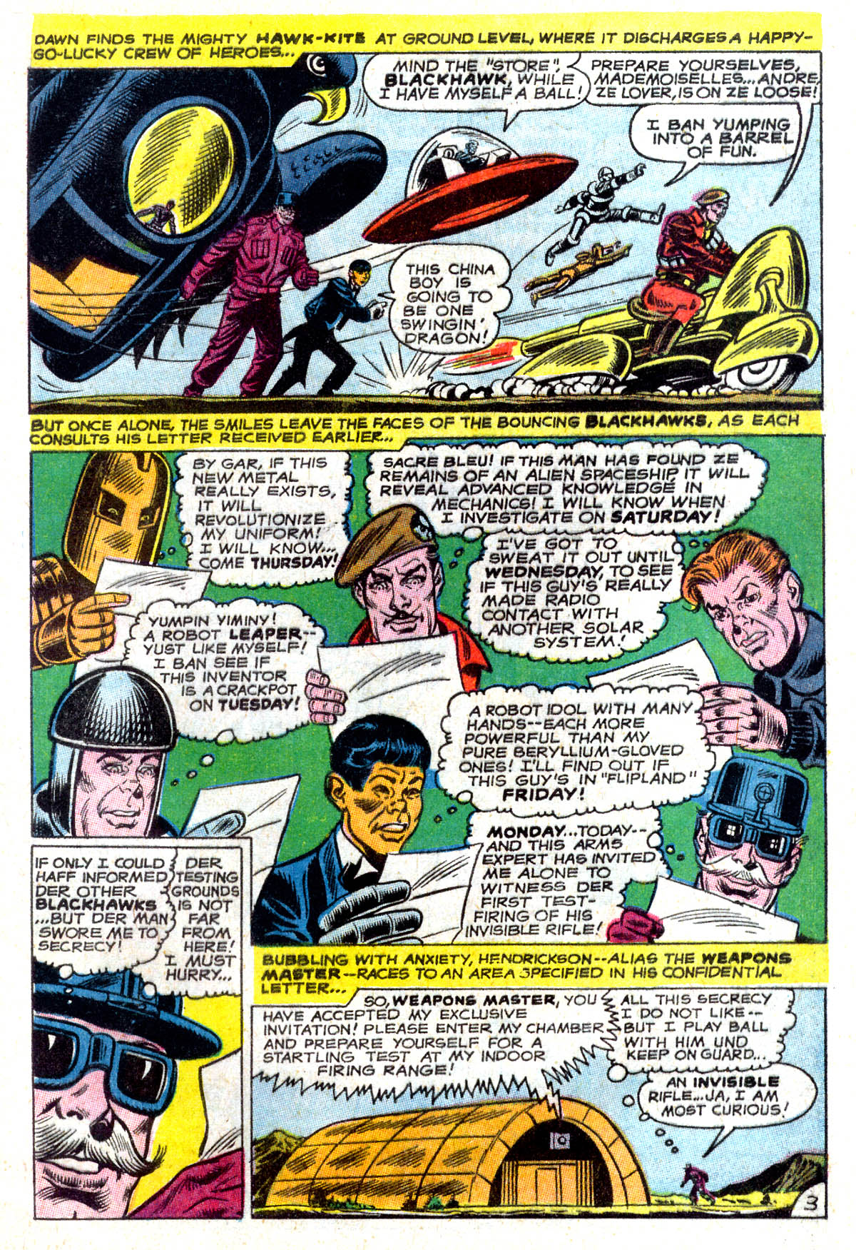 Read online Blackhawk (1957) comic -  Issue #241 - 5