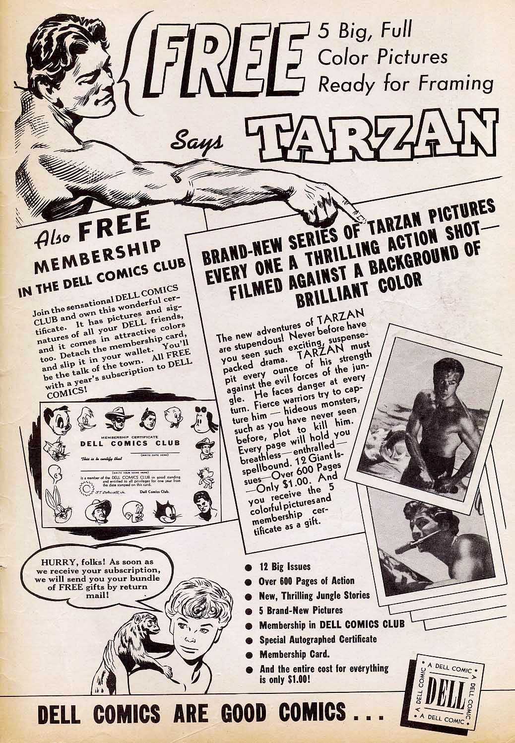 Read online Tarzan (1948) comic -  Issue #21 - 51