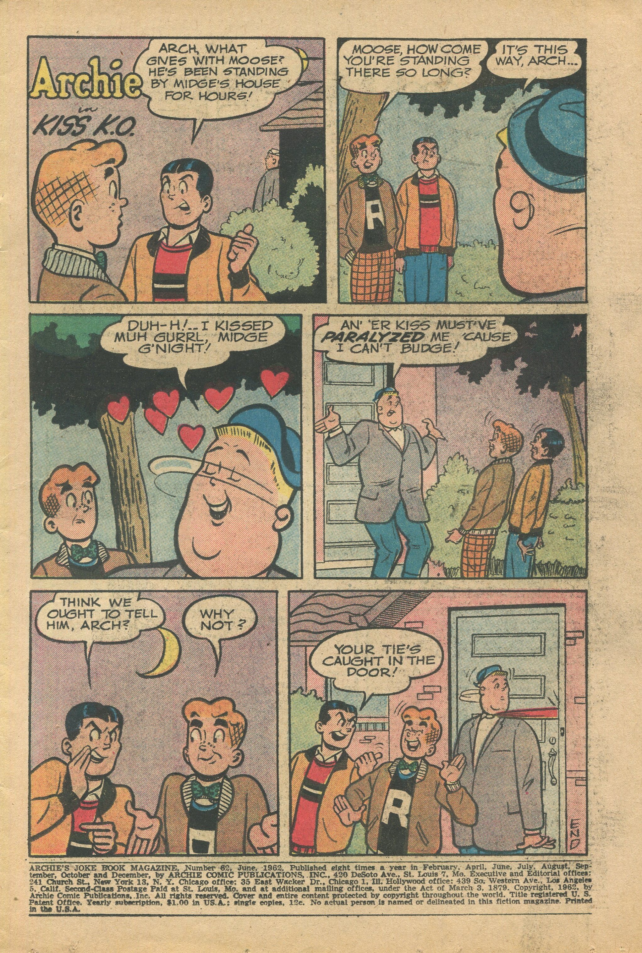 Read online Archie's Joke Book Magazine comic -  Issue #62 - 3