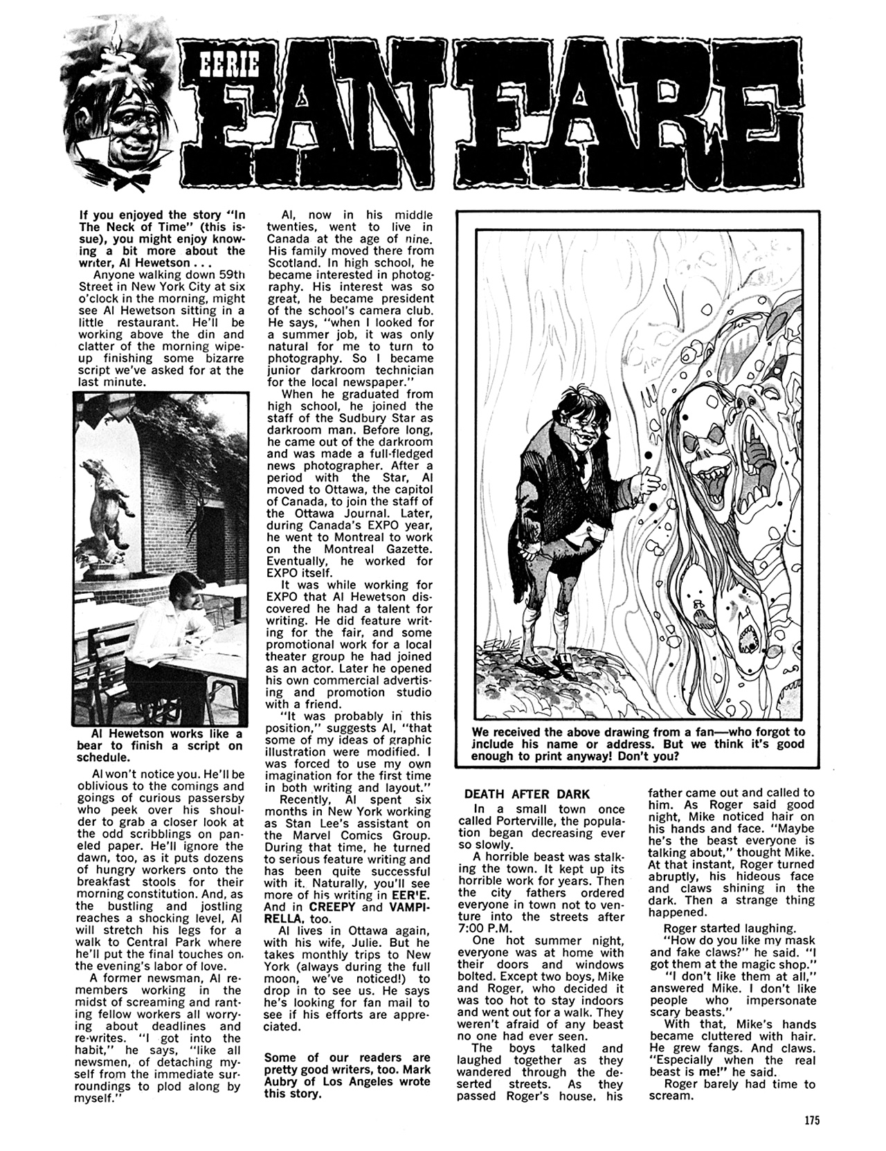 Read online Eerie Archives comic -  Issue # TPB 5 - 176