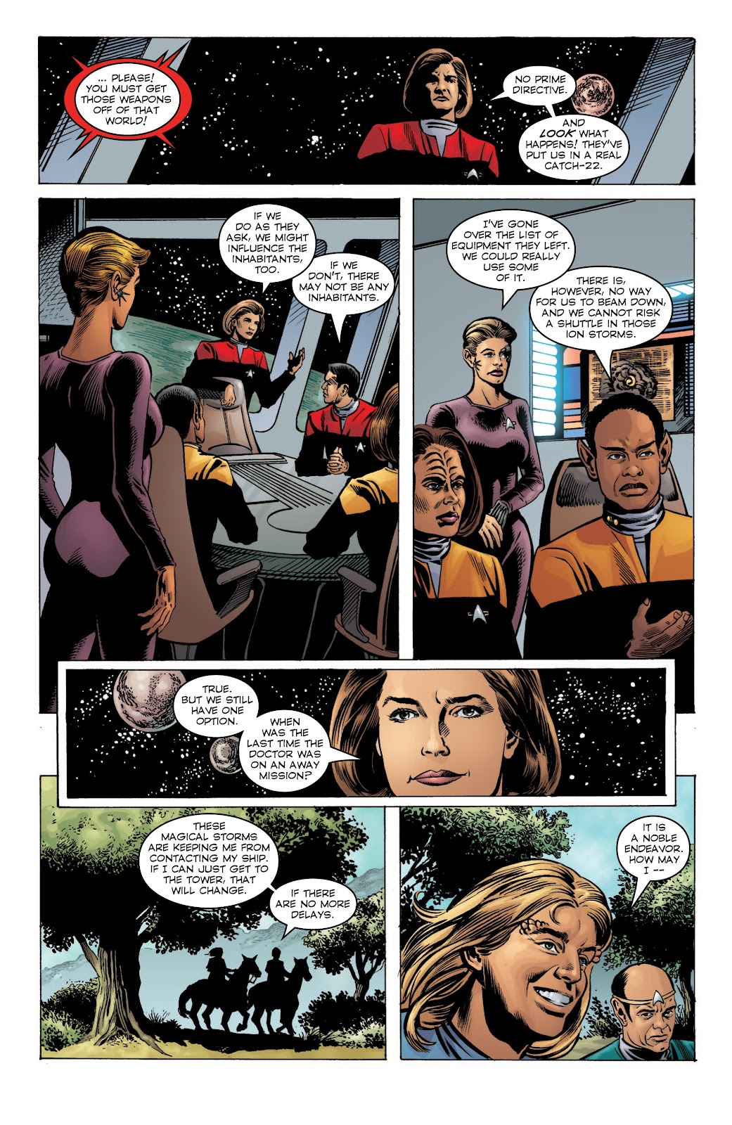 Star Trek: Voyager--Encounters with the Unknown issue TPB - Page 74
