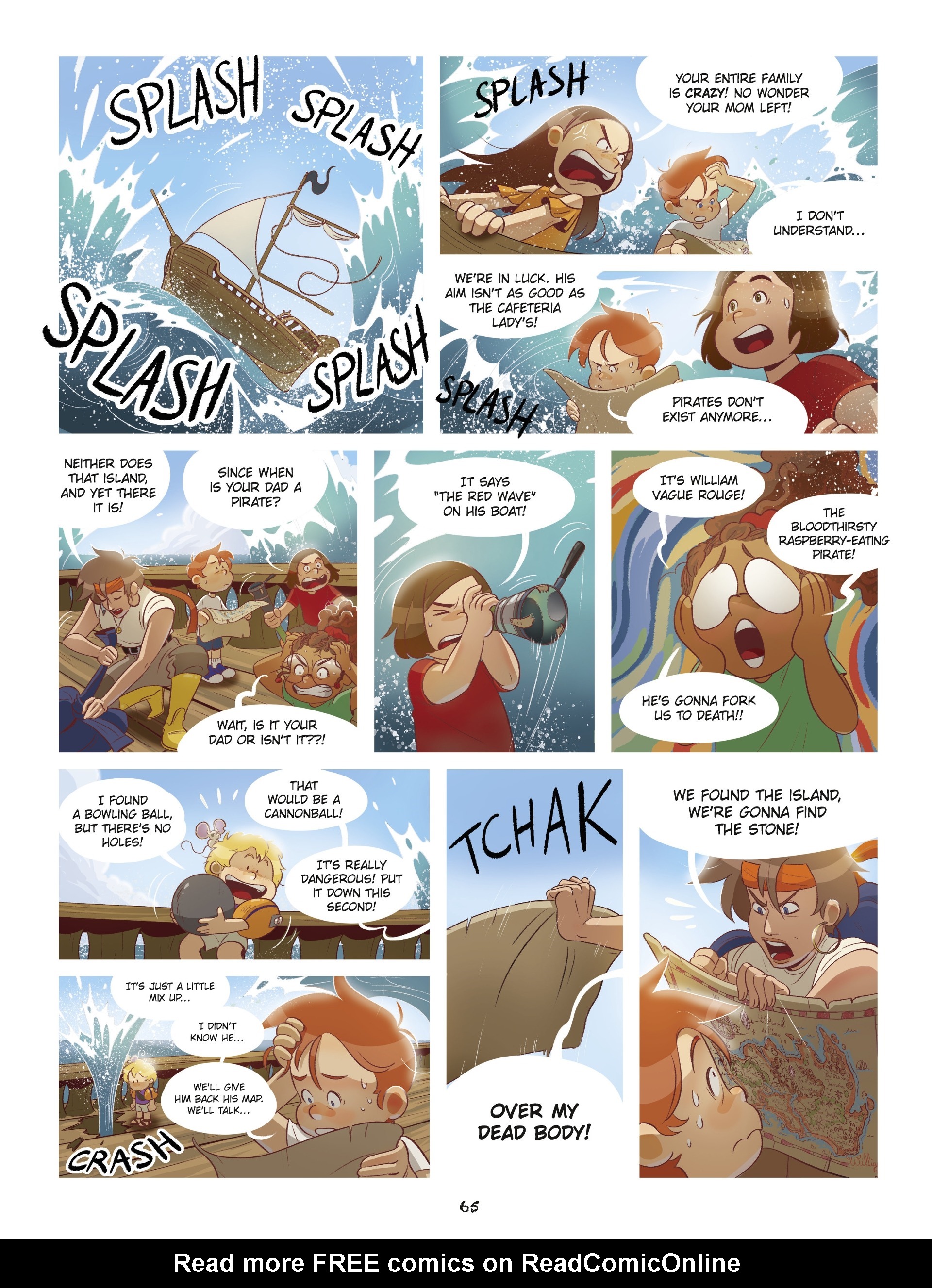Read online Treasure: The Red Wave comic -  Issue # TPB - 65