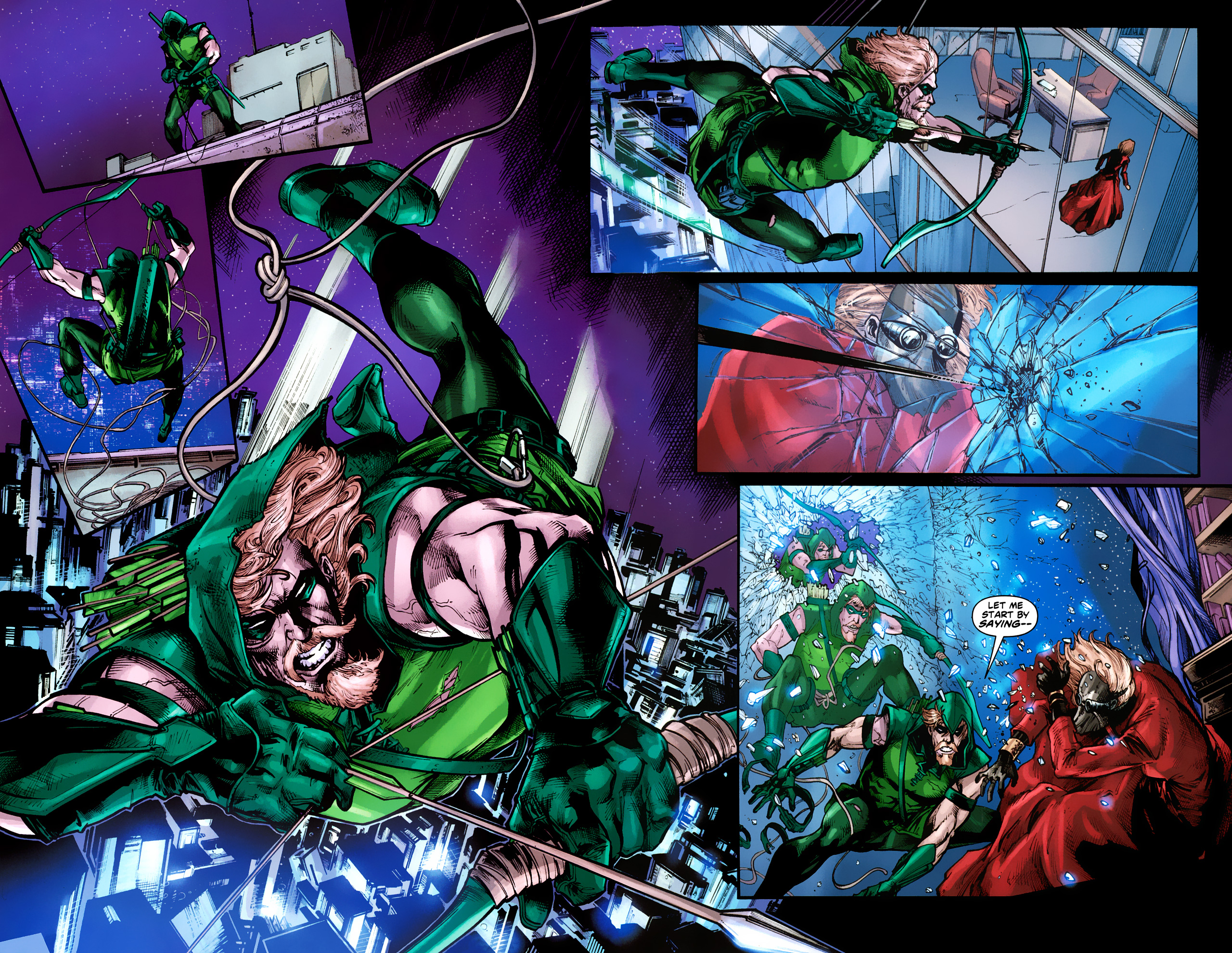 Read online Green Arrow [II] comic -  Issue #6 - 10