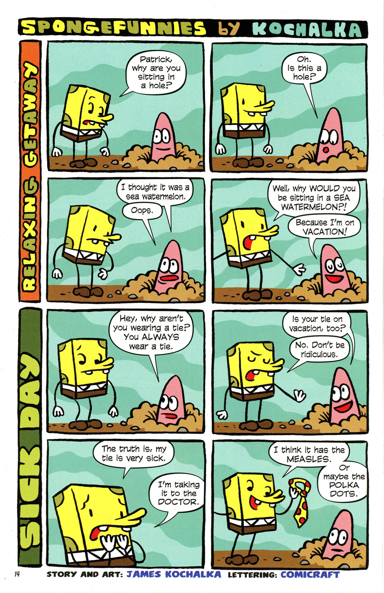 Read online SpongeBob Comics comic -  Issue #34 - 16