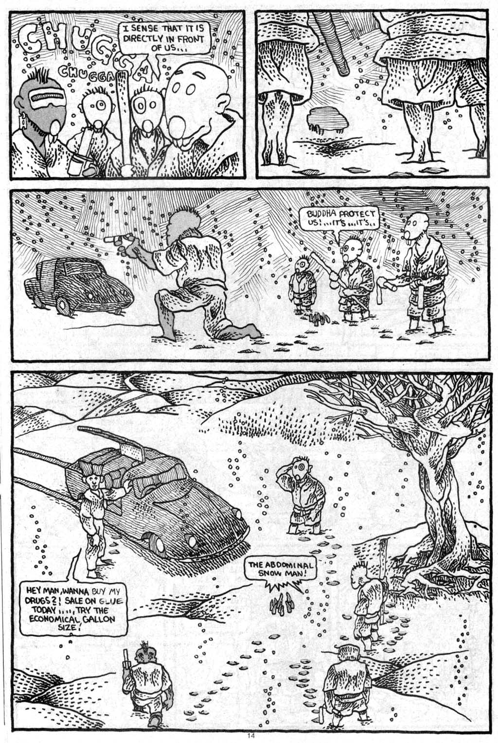 Read online Adolescent Radioactive Black Belt Hamsters comic -  Issue #1 - 14