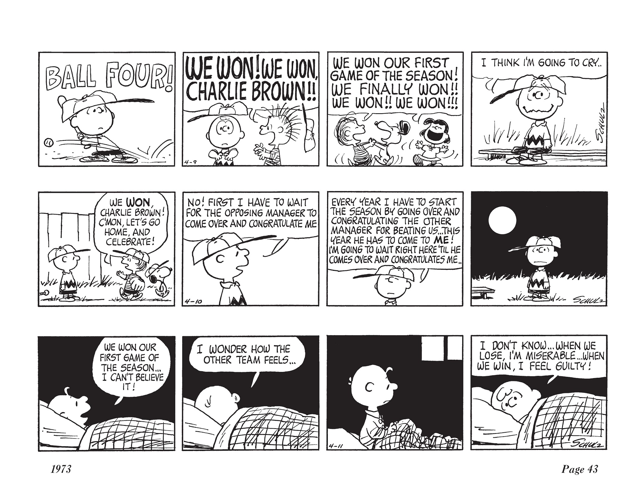 Read online The Complete Peanuts comic -  Issue # TPB 12 - 57
