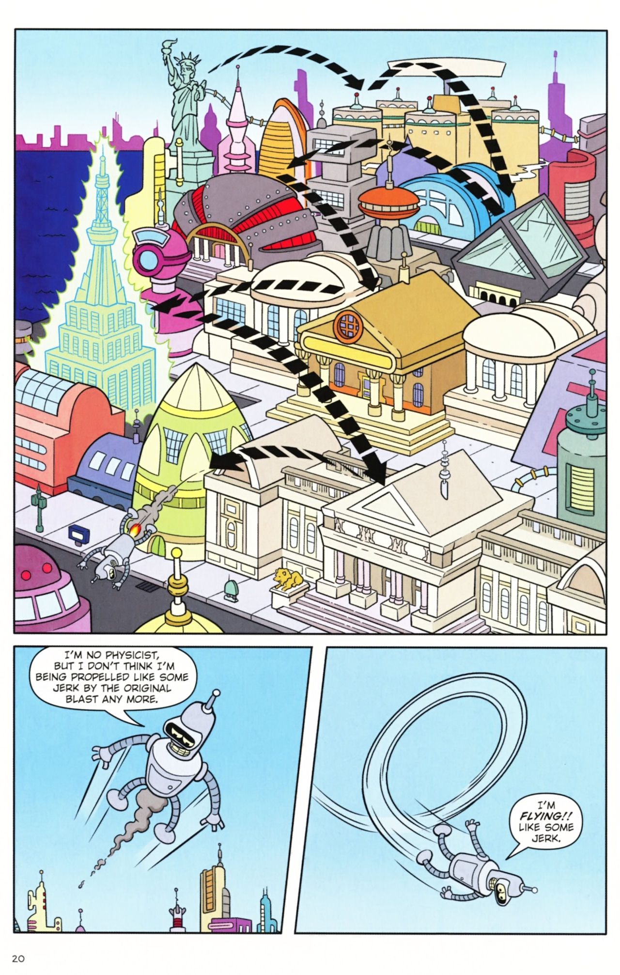 Read online Futurama Comics comic -  Issue #47 - 16