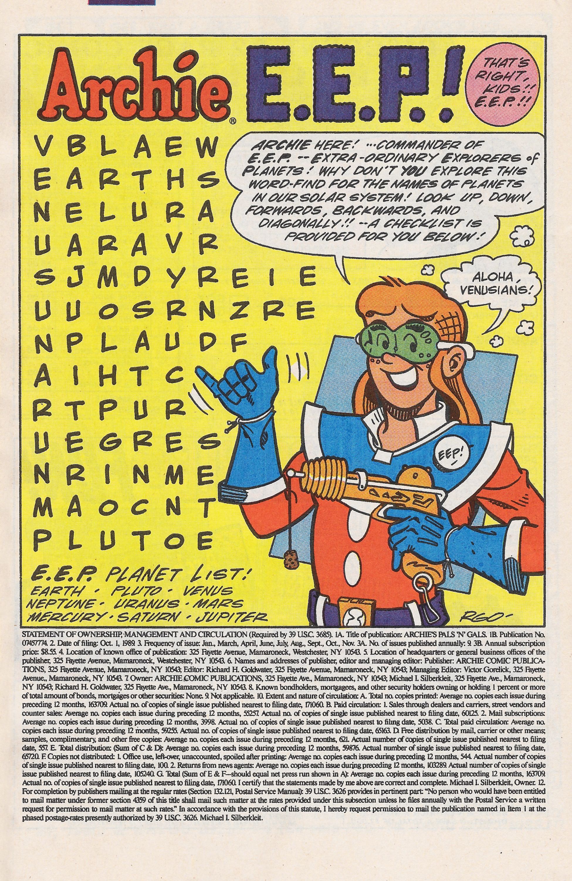 Read online Archie's Pals 'N' Gals (1952) comic -  Issue #214 - 10