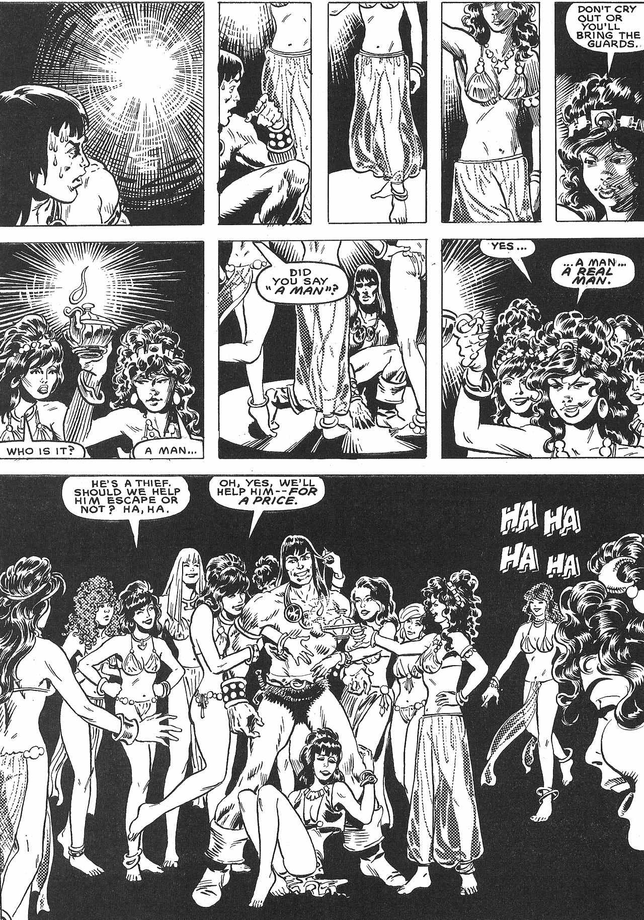Read online The Savage Sword Of Conan comic -  Issue #213 - 37