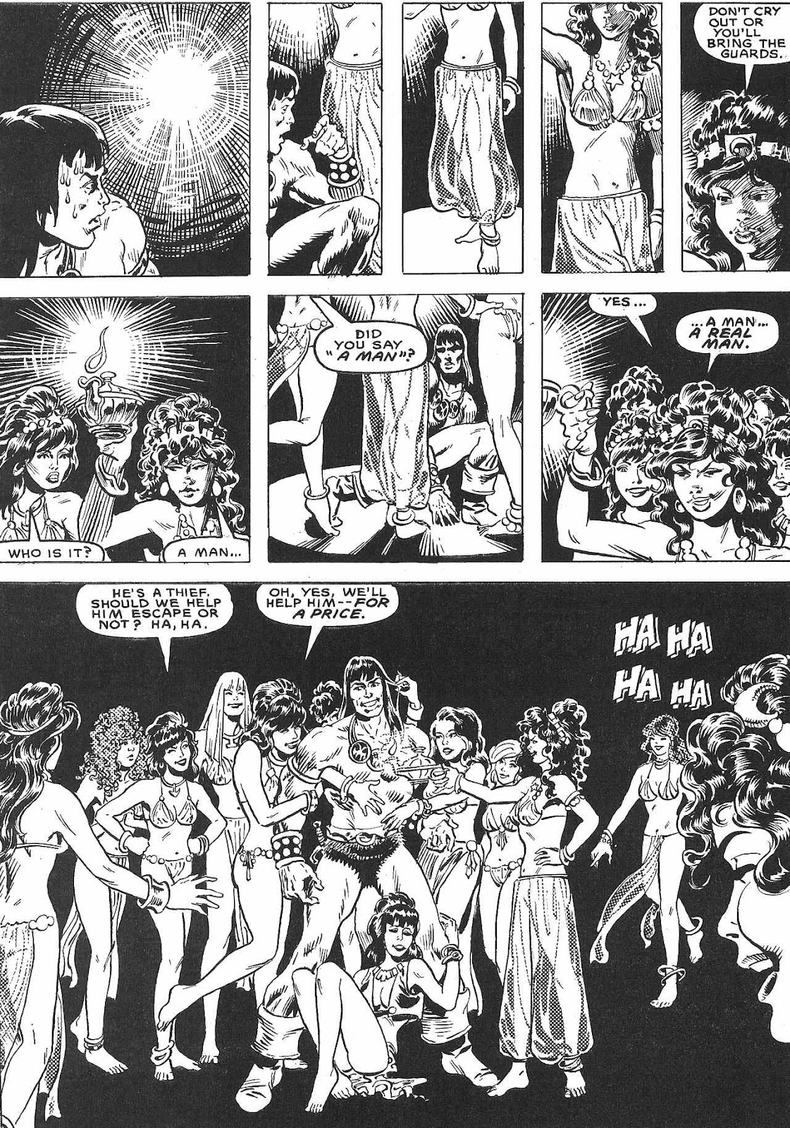 The Savage Sword Of Conan issue 213 - Page 37