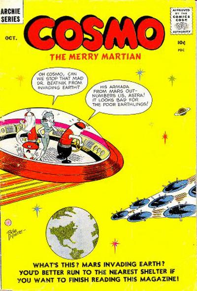 Read online Cosmo the Merry Martian comic -  Issue #6 - 1