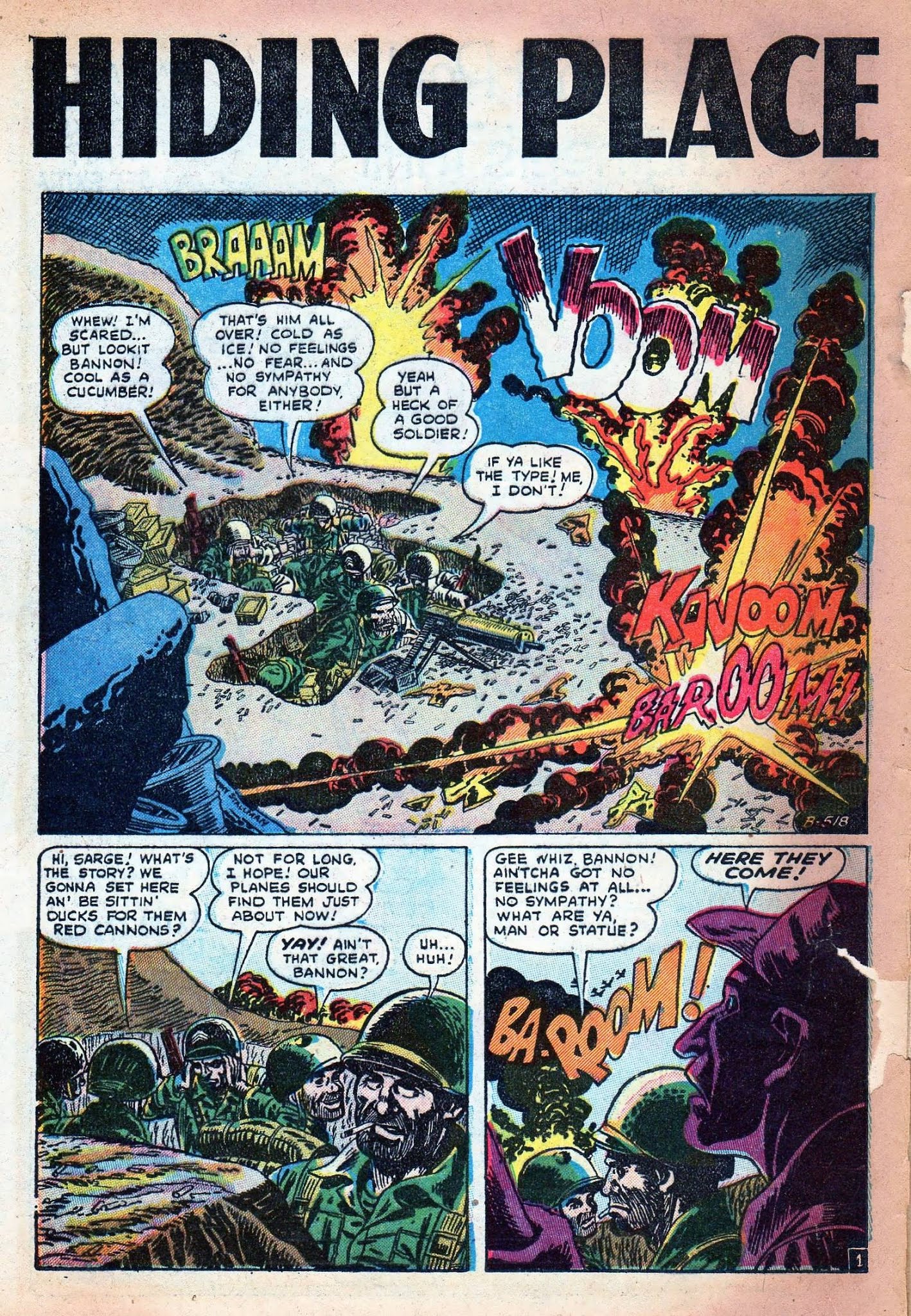 Read online Combat (1952) comic -  Issue #7 - 12