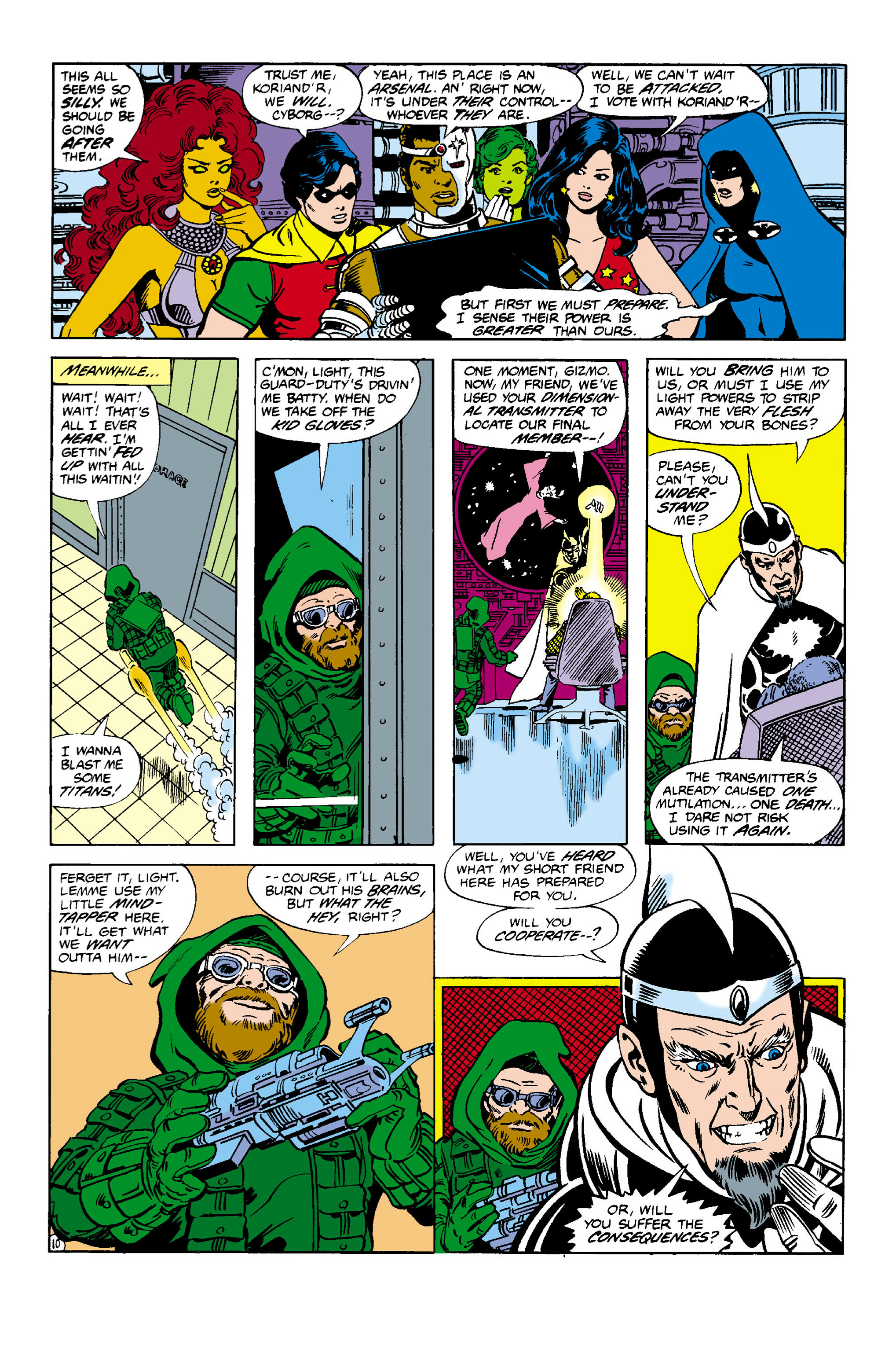 Read online The New Teen Titans (1980) comic -  Issue #7 - 11