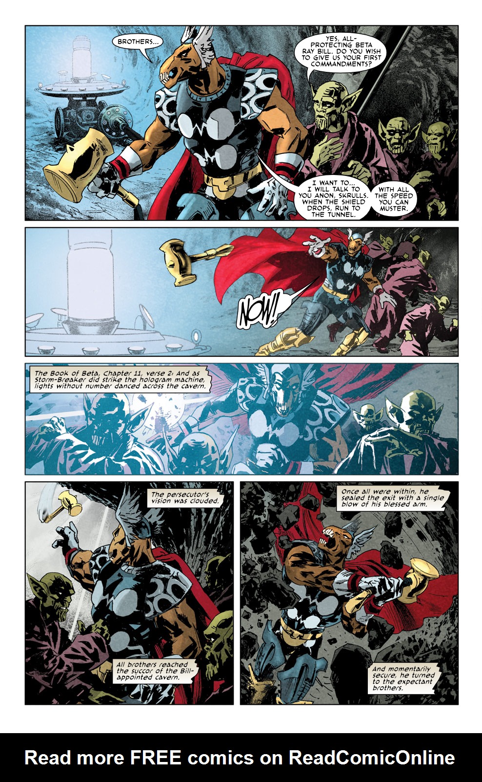 Read online Secret Invasion Aftermath: Beta Ray Bill - The Green of Eden comic -  Issue # Full - 18