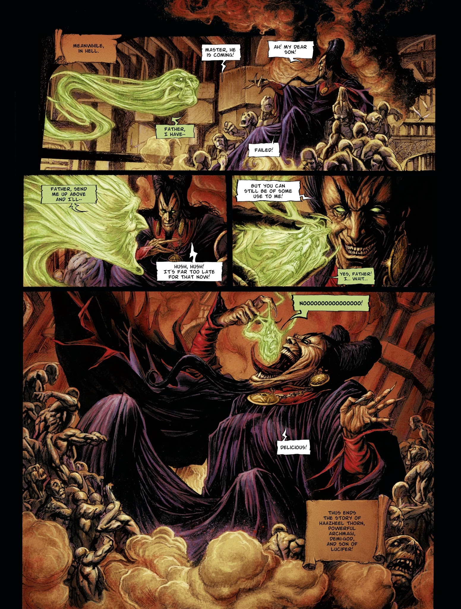 Read online The Black Moon Chronicles comic -  Issue #14 - 7